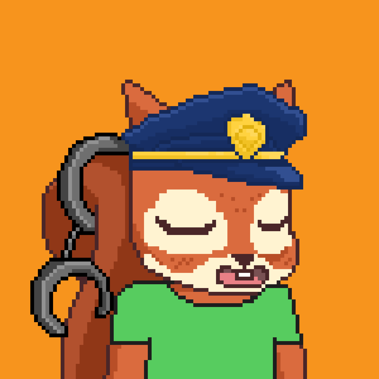 Pixel Squirrels #5002 NFT on Algorand