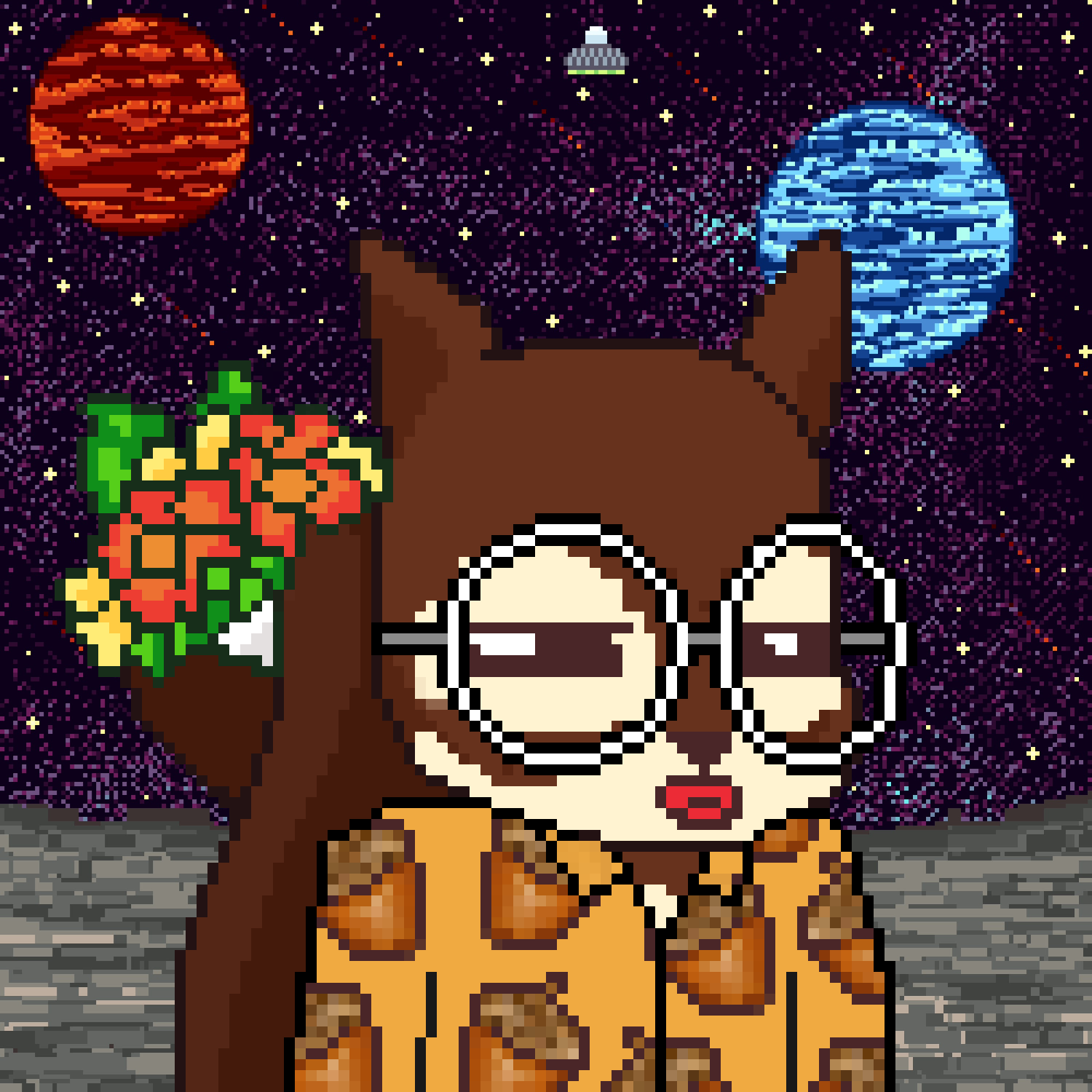 Pixel Squirrels #5012 NFT on Algorand