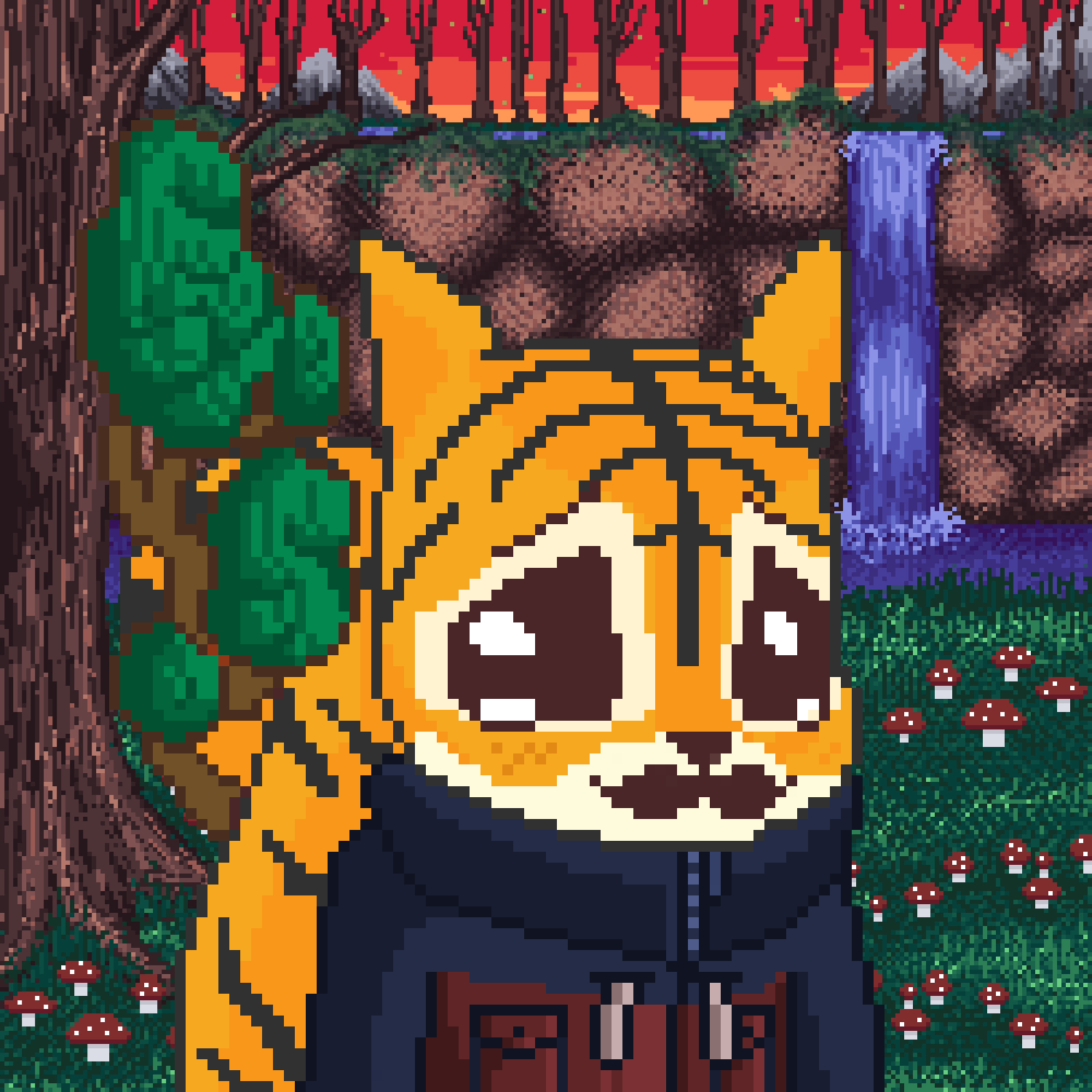 Pixel Squirrels #5019 NFT on Algorand