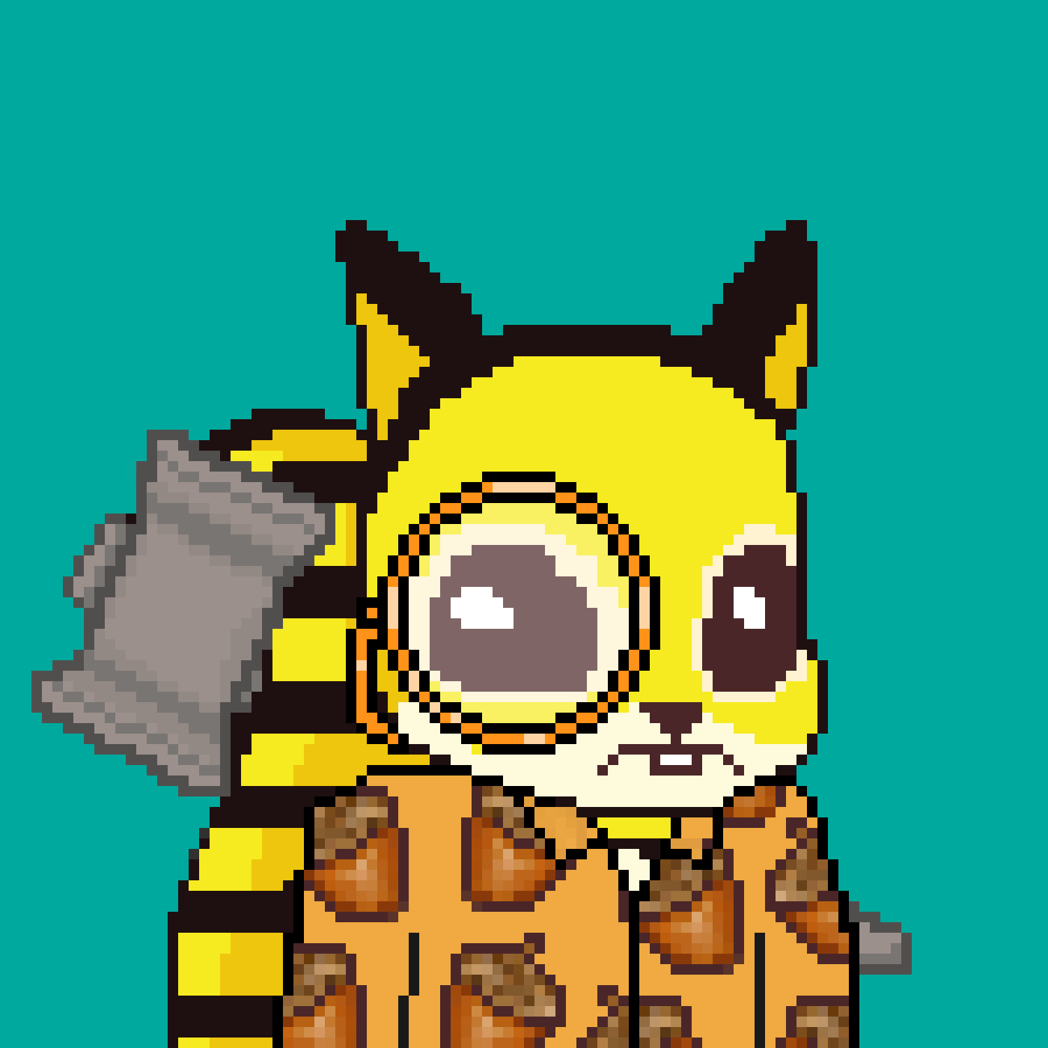 Pixel Squirrels #5055 NFT on Algorand