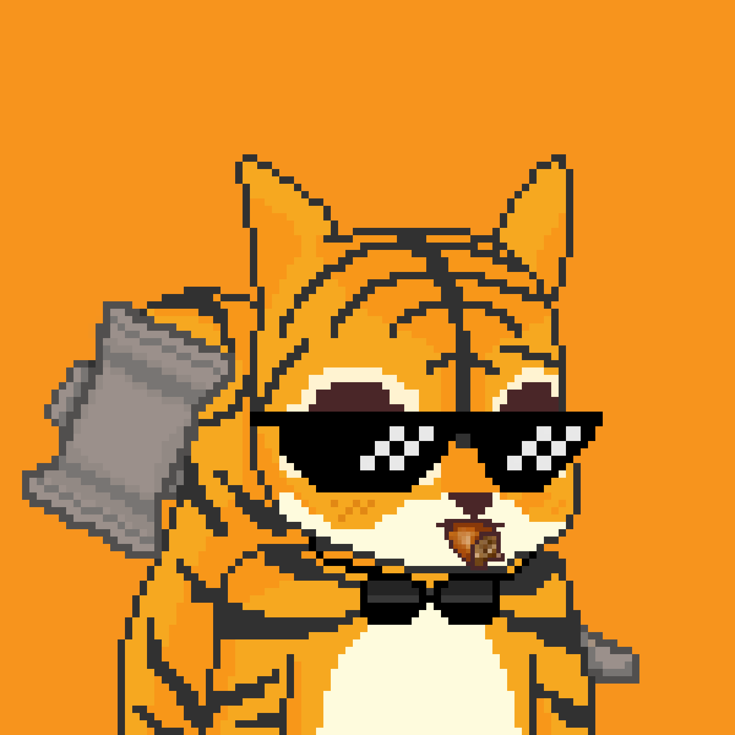 Pixel Squirrels #506 NFT on Algorand