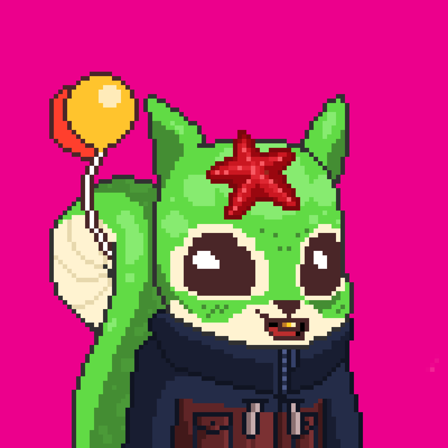 Pixel Squirrels #5064 NFT on Algorand