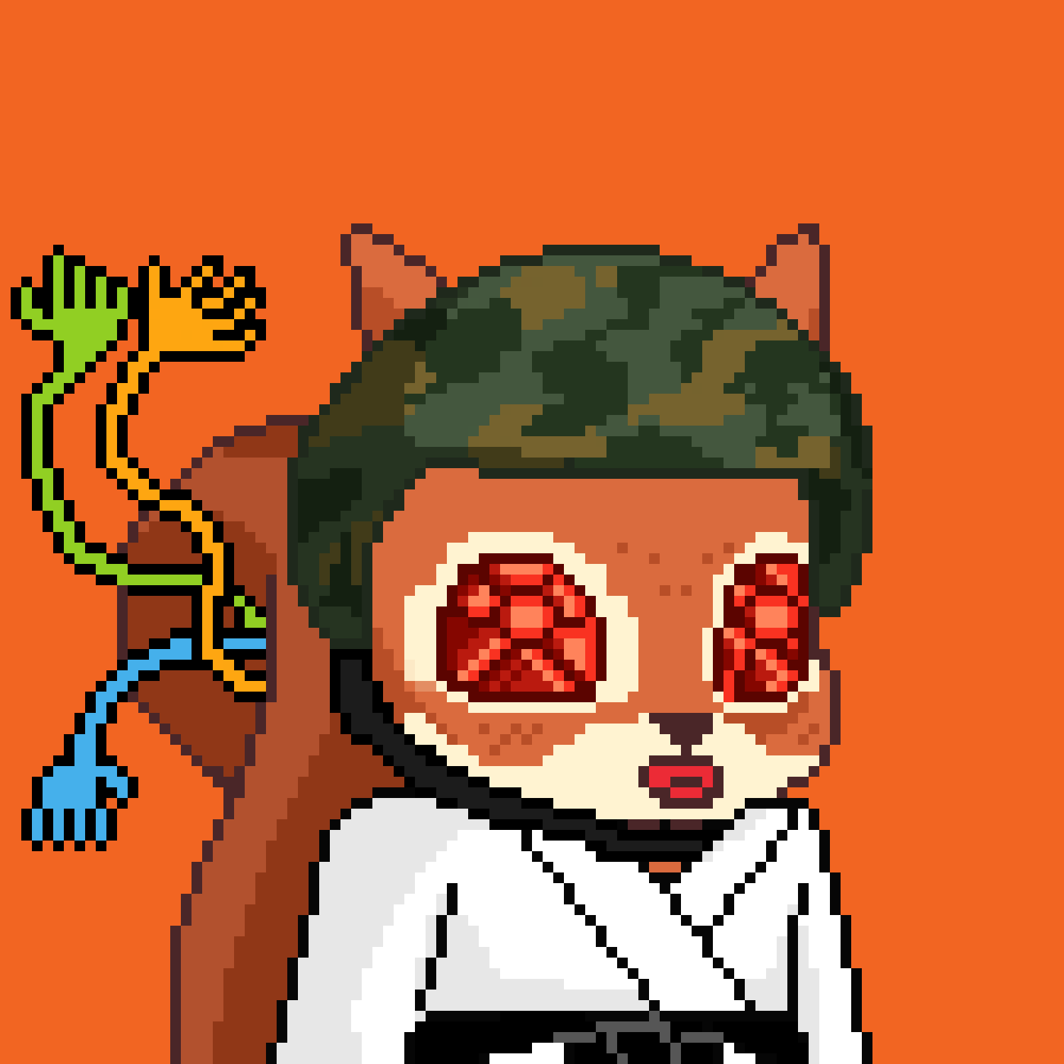 Pixel Squirrels #507 NFT on Algorand