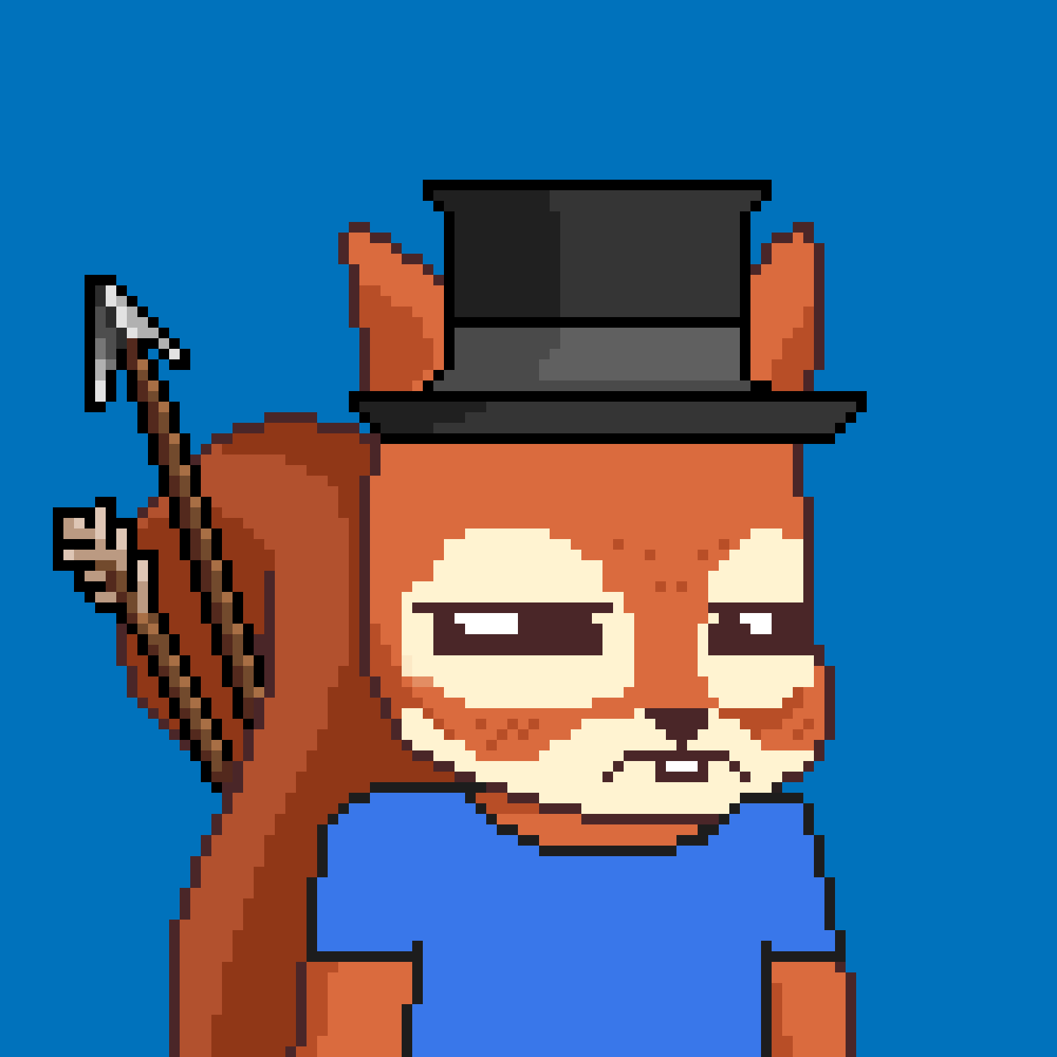 Pixel Squirrels #5099 NFT on Algorand