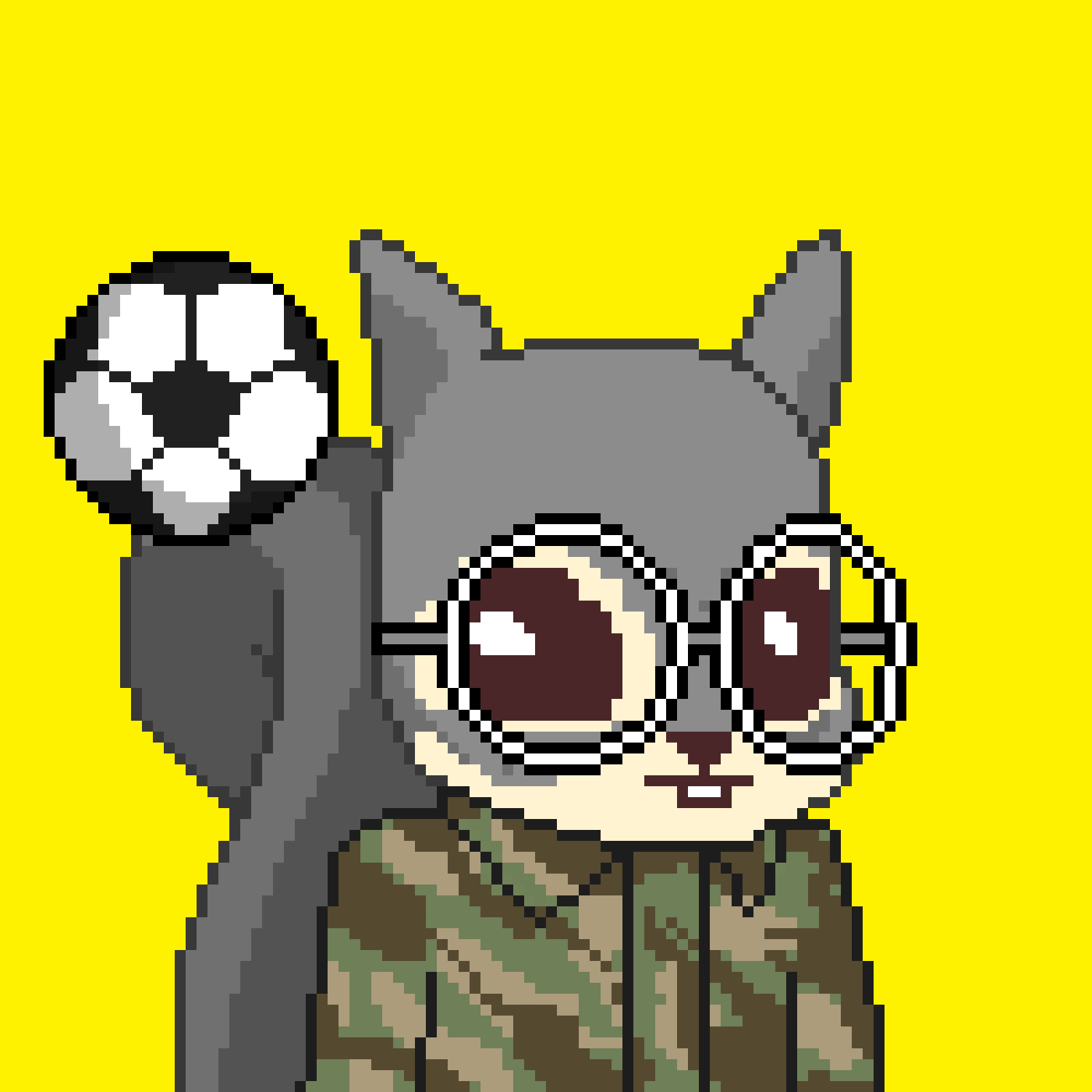 Pixel Squirrels #5108 NFT on Algorand