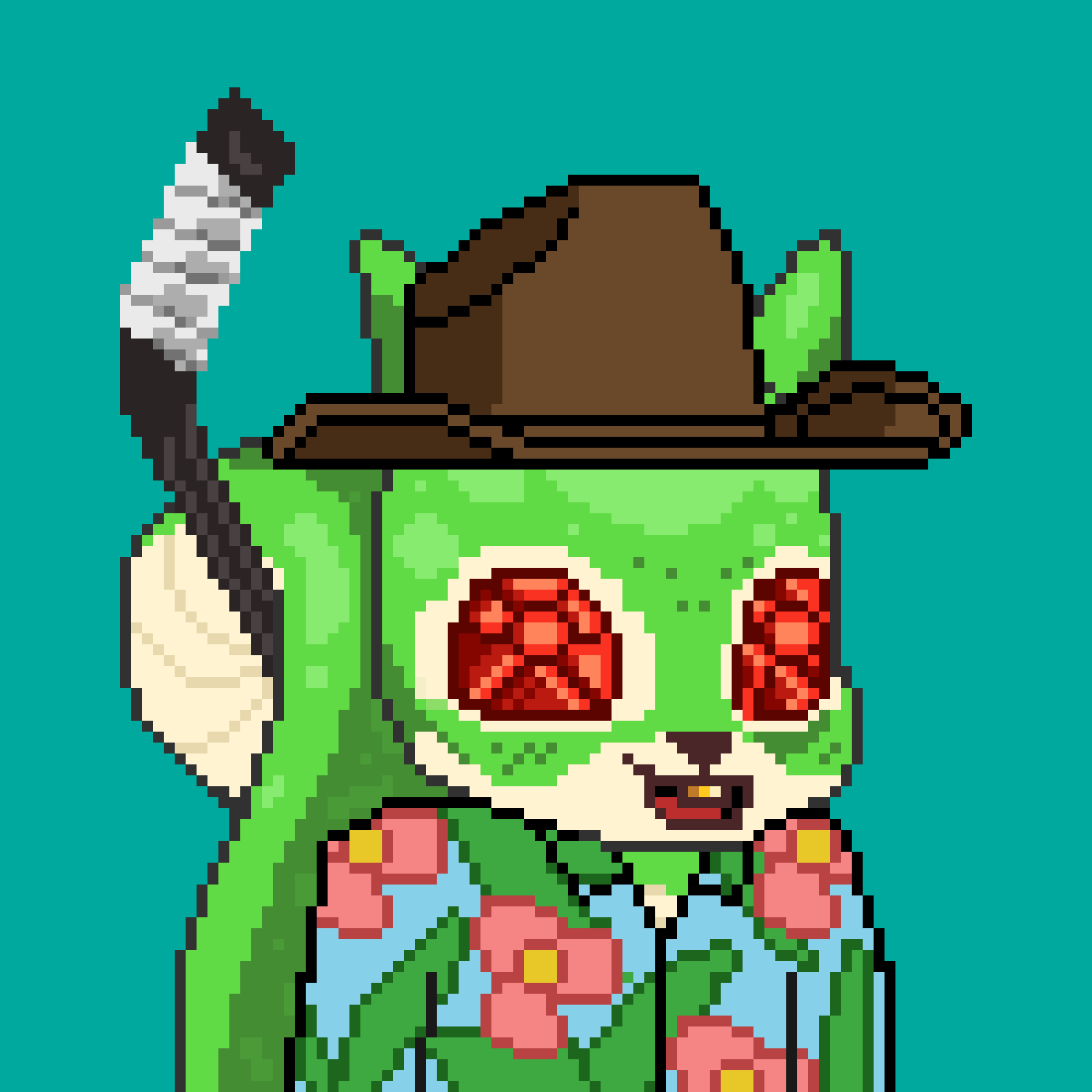 Pixel Squirrels #5119 NFT on Algorand