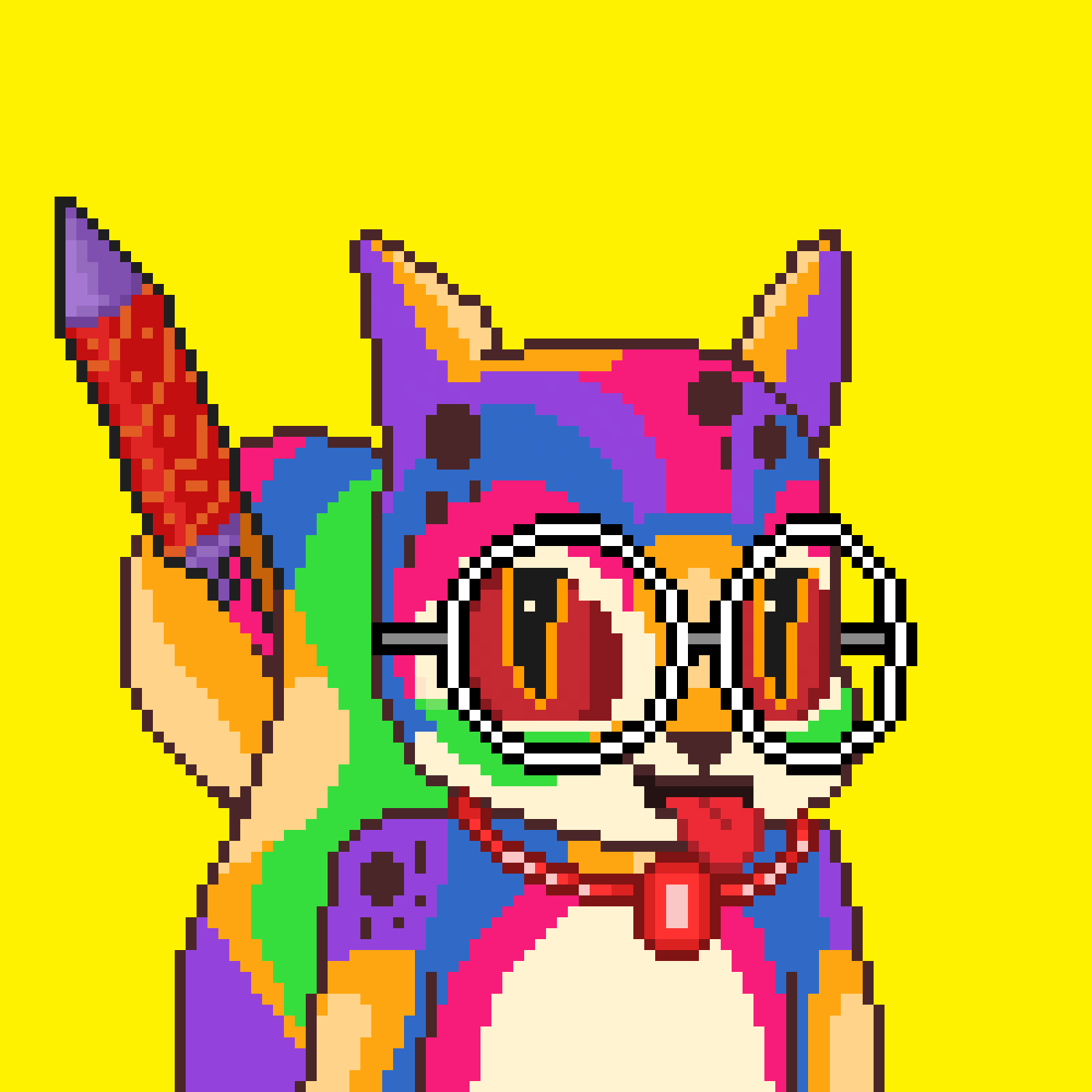 Pixel Squirrels #5120 NFT on Algorand