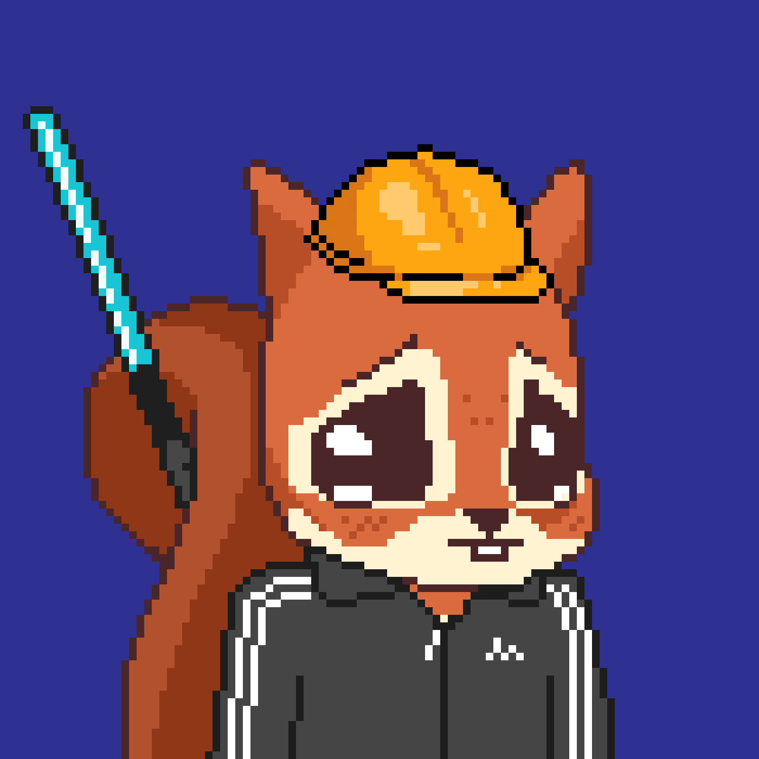 Pixel Squirrels #5130 NFT on Algorand