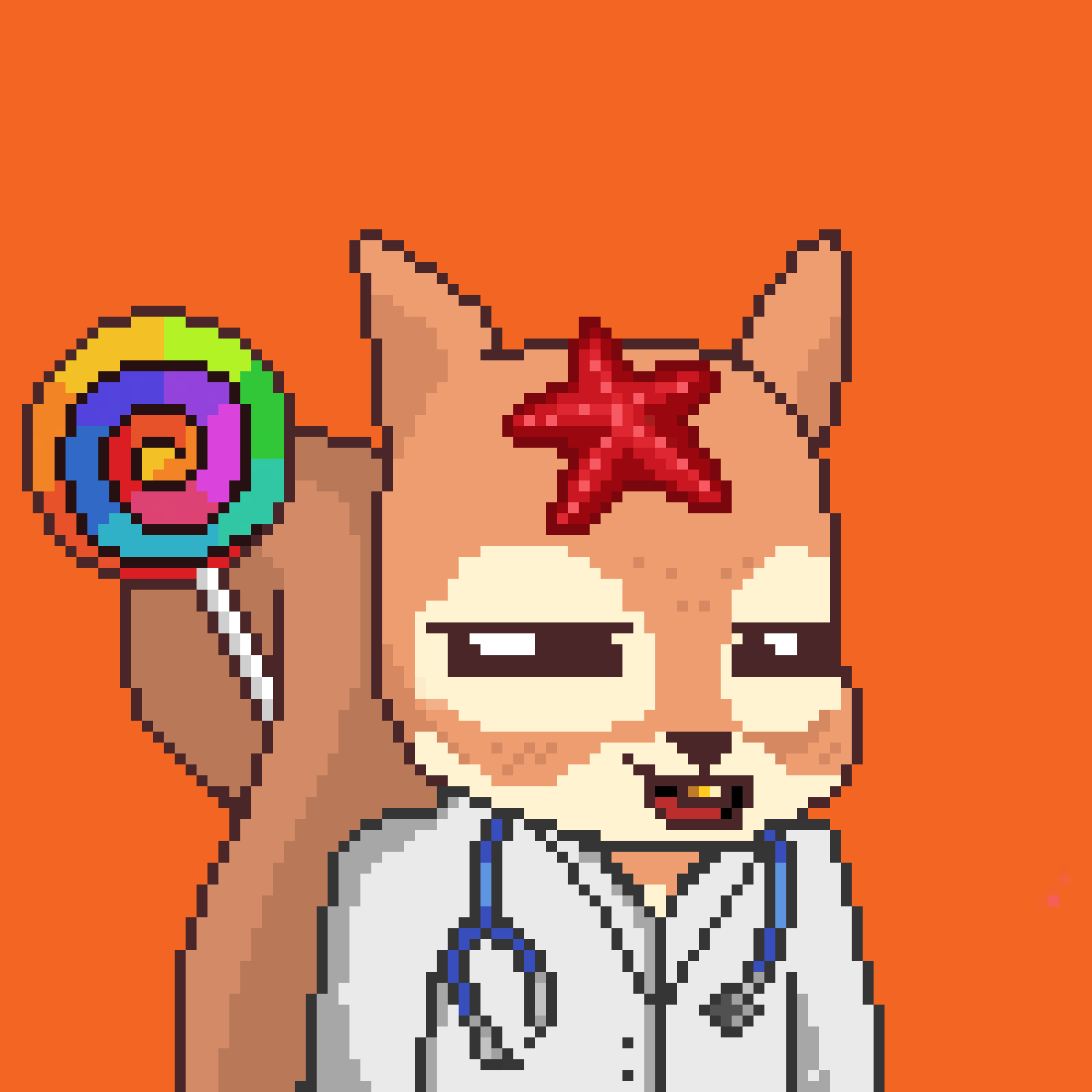 Pixel Squirrels #5136 NFT on Algorand