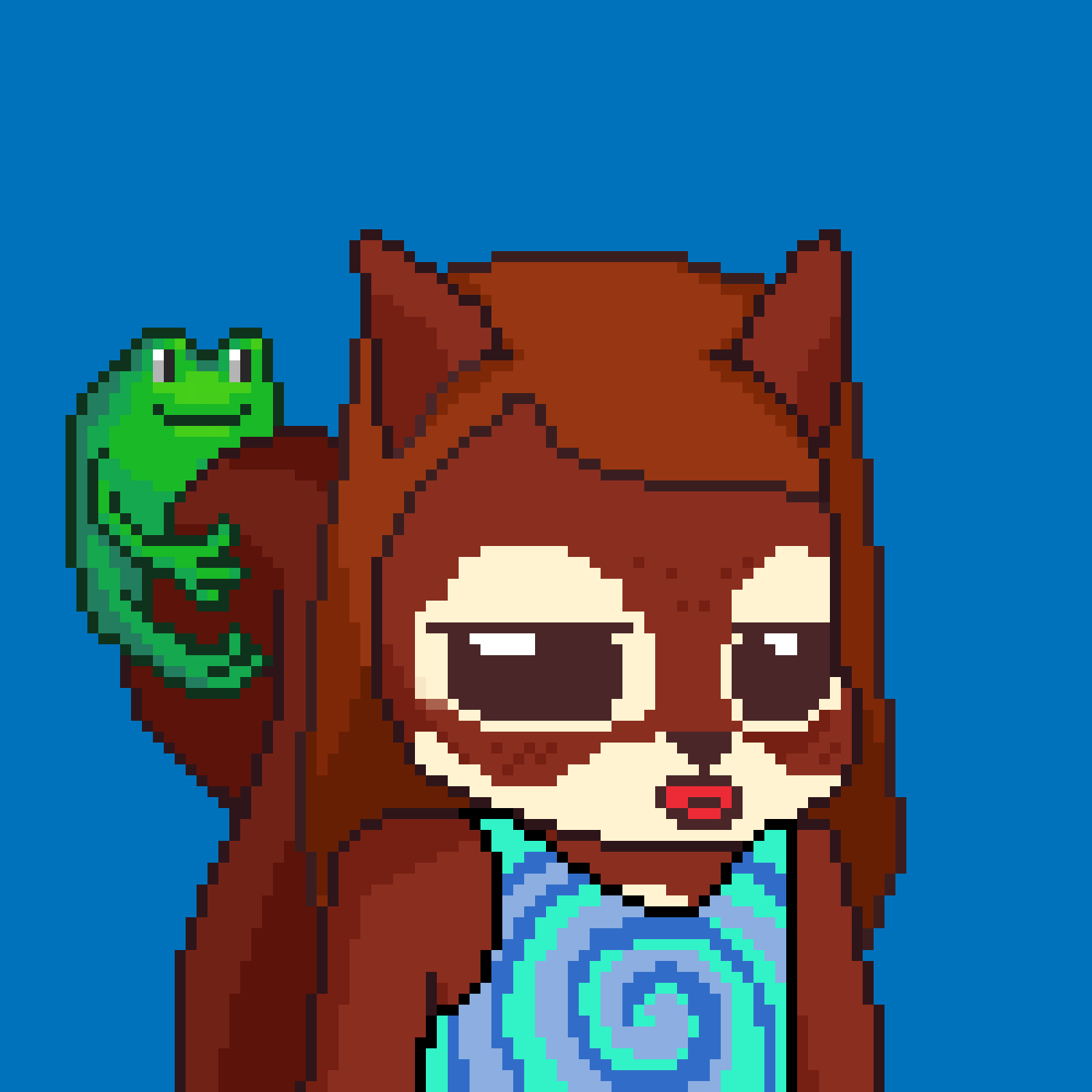 Pixel Squirrels #5138 NFT on Algorand