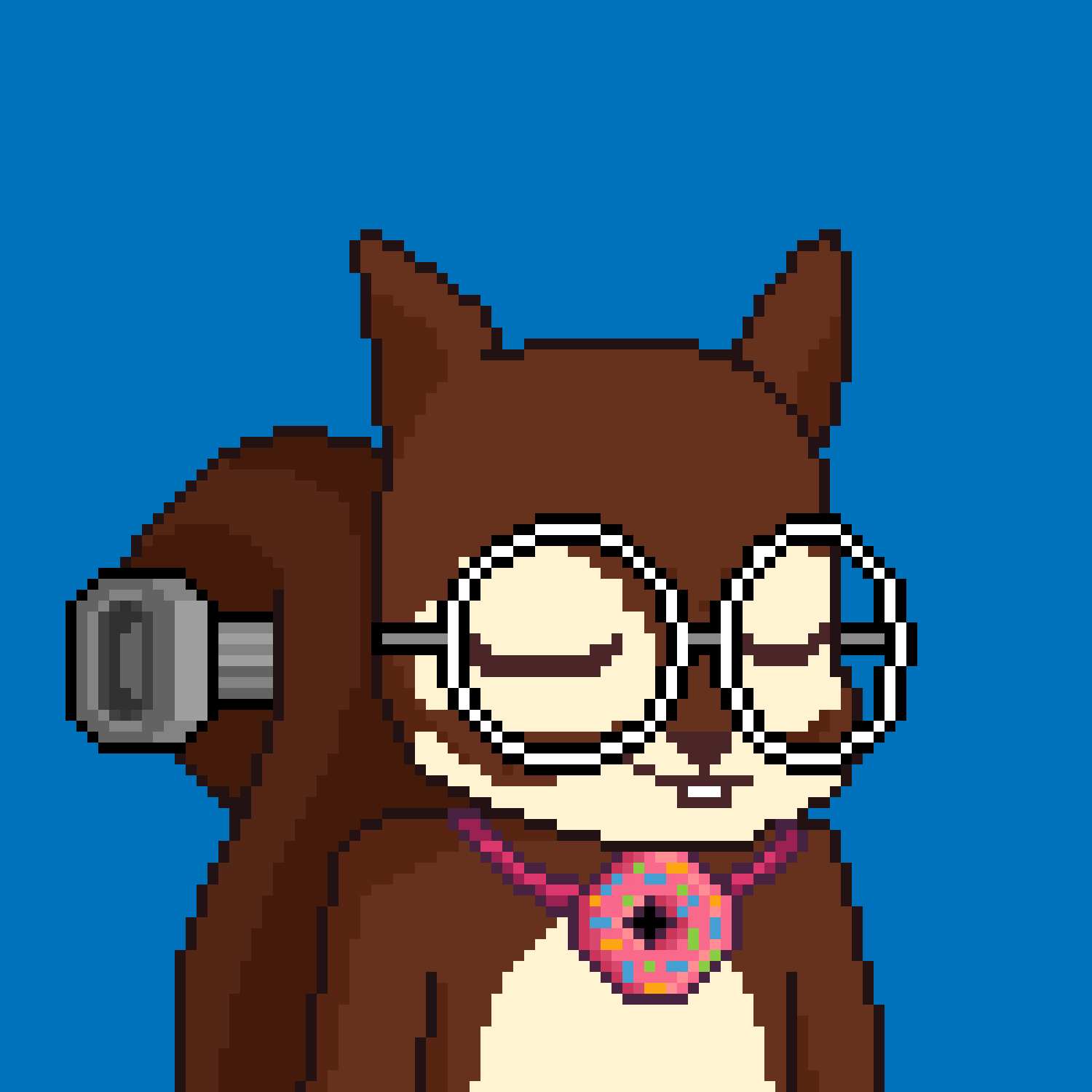 Pixel Squirrels #5157 NFT on Algorand