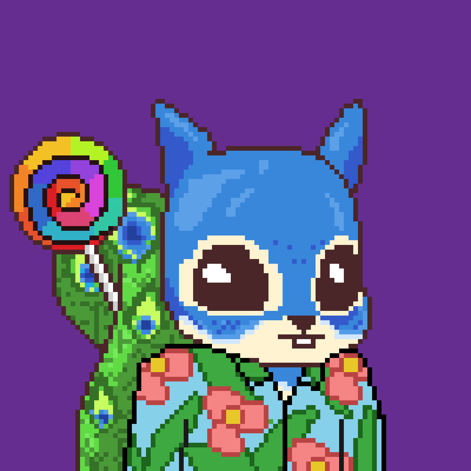 Pixel Squirrels #5161 NFT on Algorand