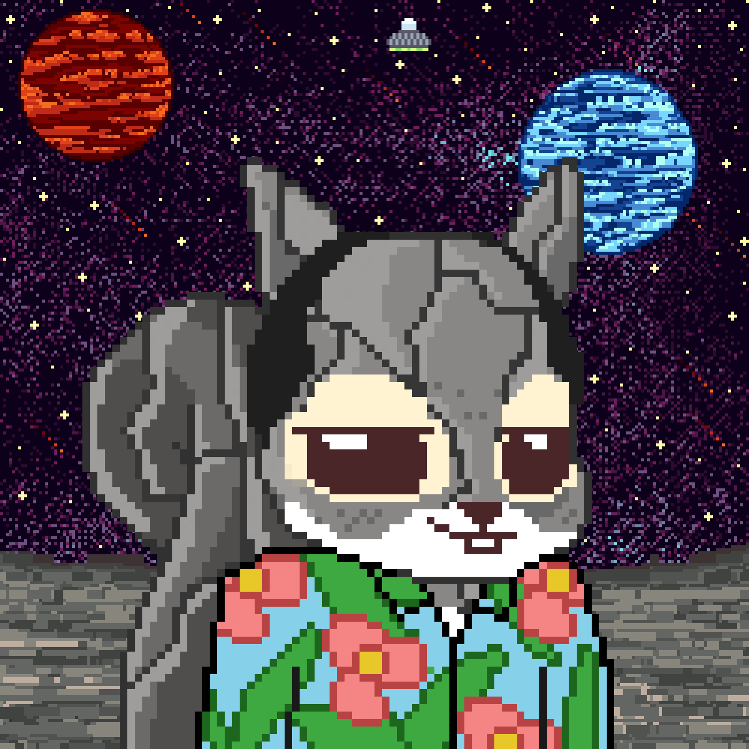 Pixel Squirrels #5167 NFT on Algorand