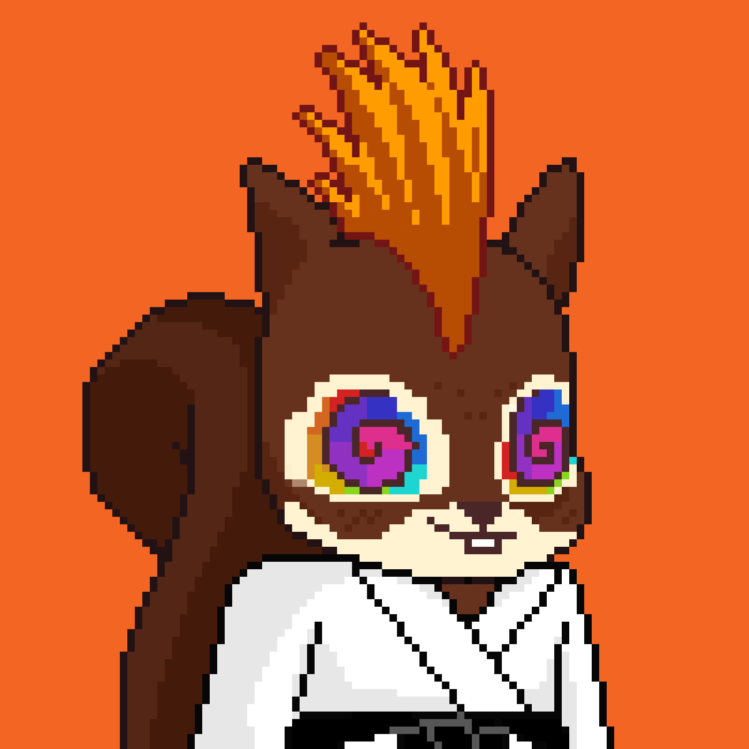 Pixel Squirrels #5176 NFT on Algorand