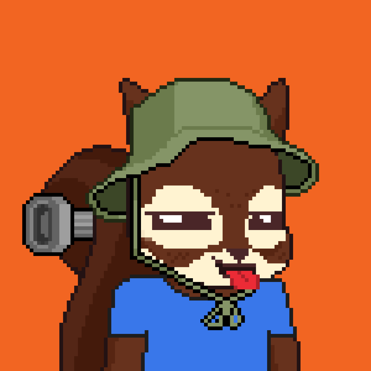 Pixel Squirrels #5178 NFT on Algorand