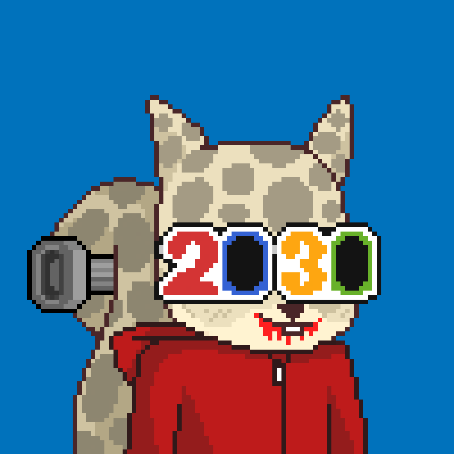 Pixel Squirrels #5180 NFT on Algorand