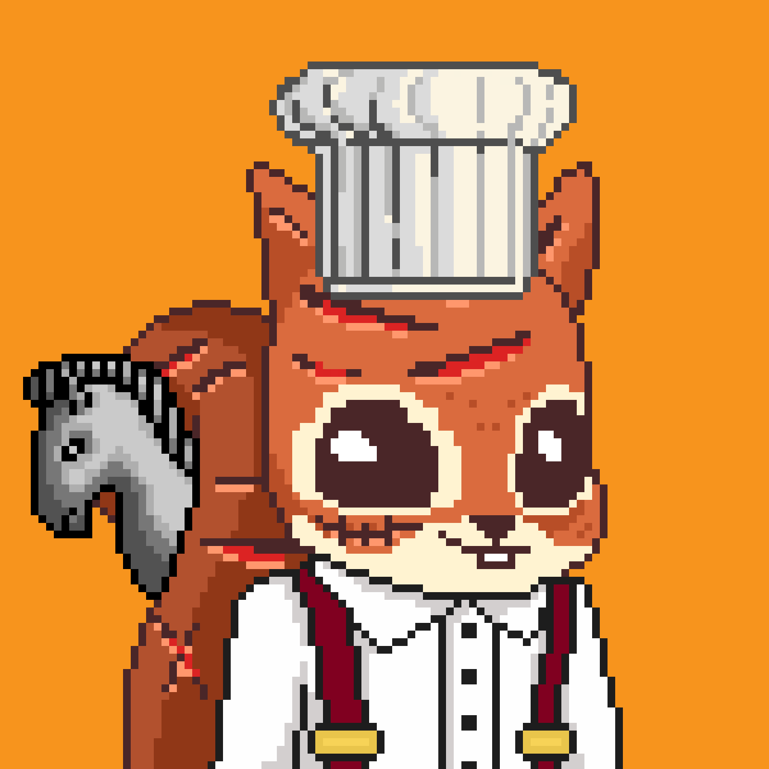 Pixel Squirrels #5182 NFT on Algorand