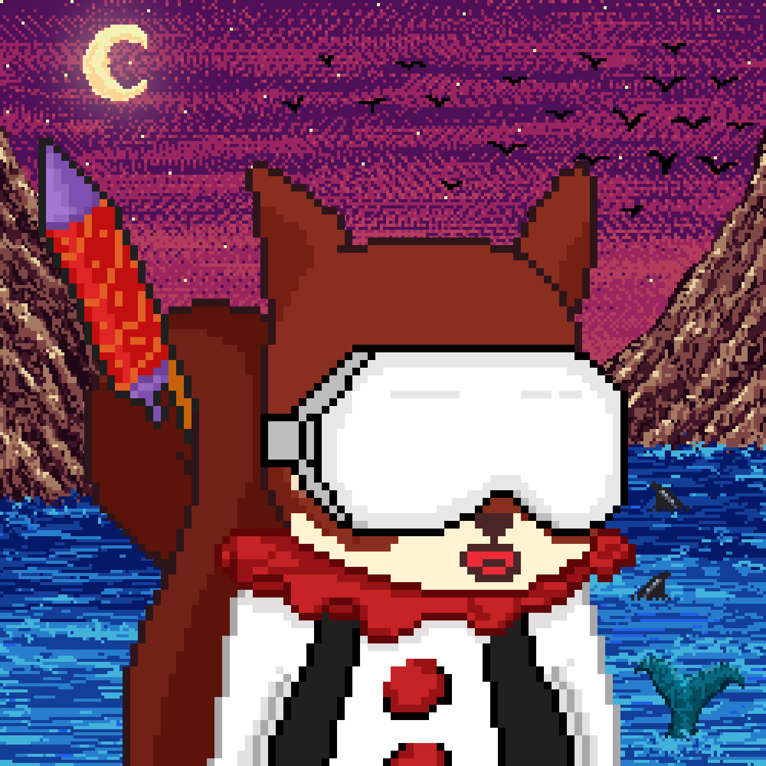 Pixel Squirrels #5186 NFT on Algorand