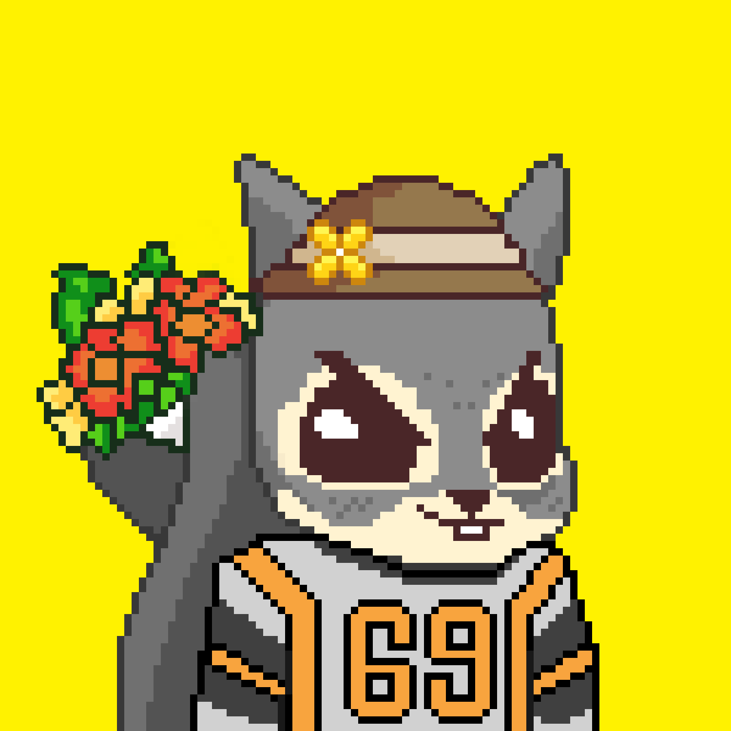 Pixel Squirrels #5195 NFT on Algorand