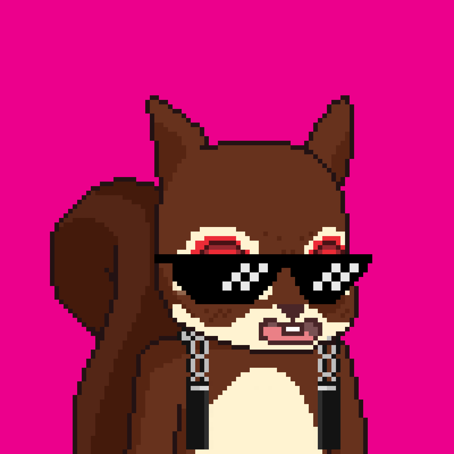 Pixel Squirrels #5197 NFT on Algorand