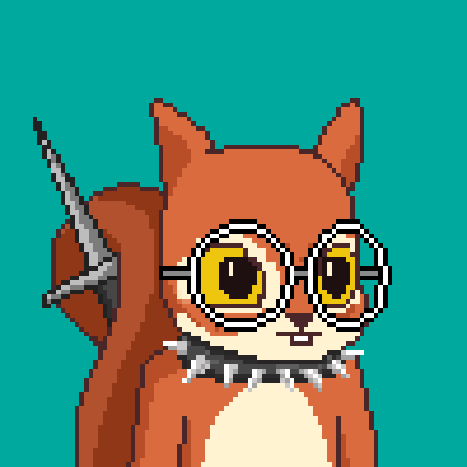 Pixel Squirrels #5228 NFT on Algorand