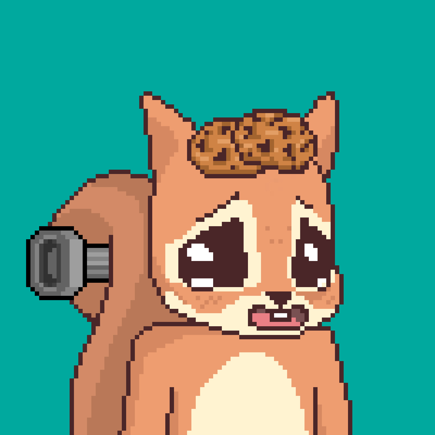 Pixel Squirrels #5237 NFT on Algorand