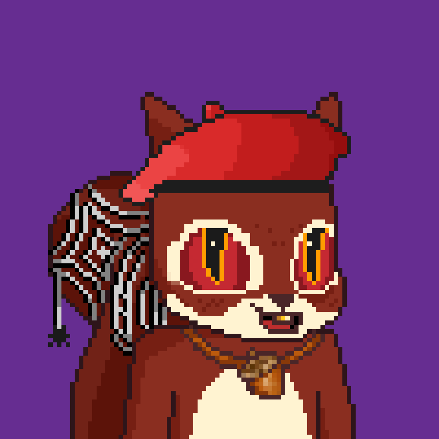 Pixel Squirrels #5255 NFT on Algorand