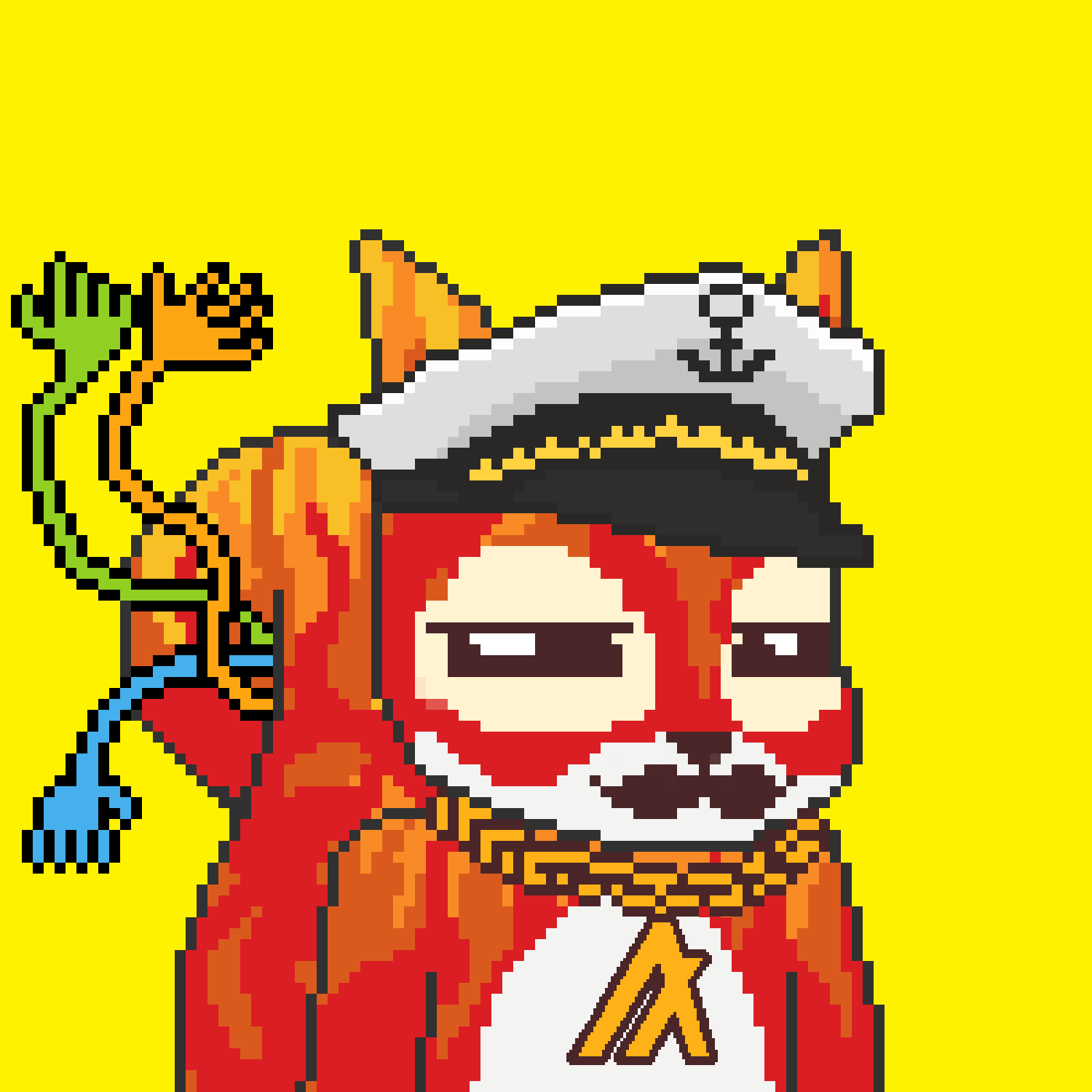 Pixel Squirrels #5256 NFT on Algorand