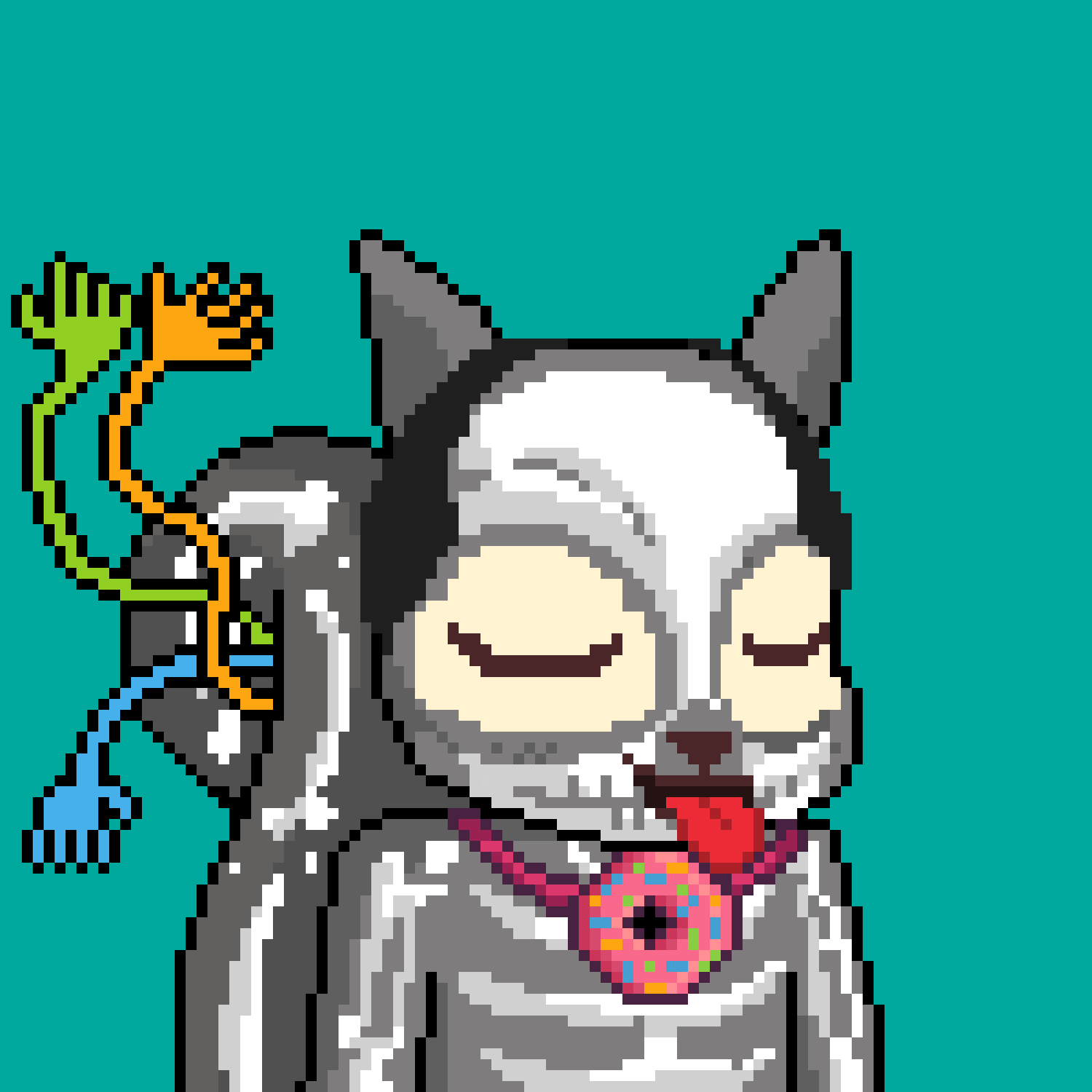 Pixel Squirrels #526 NFT on Algorand