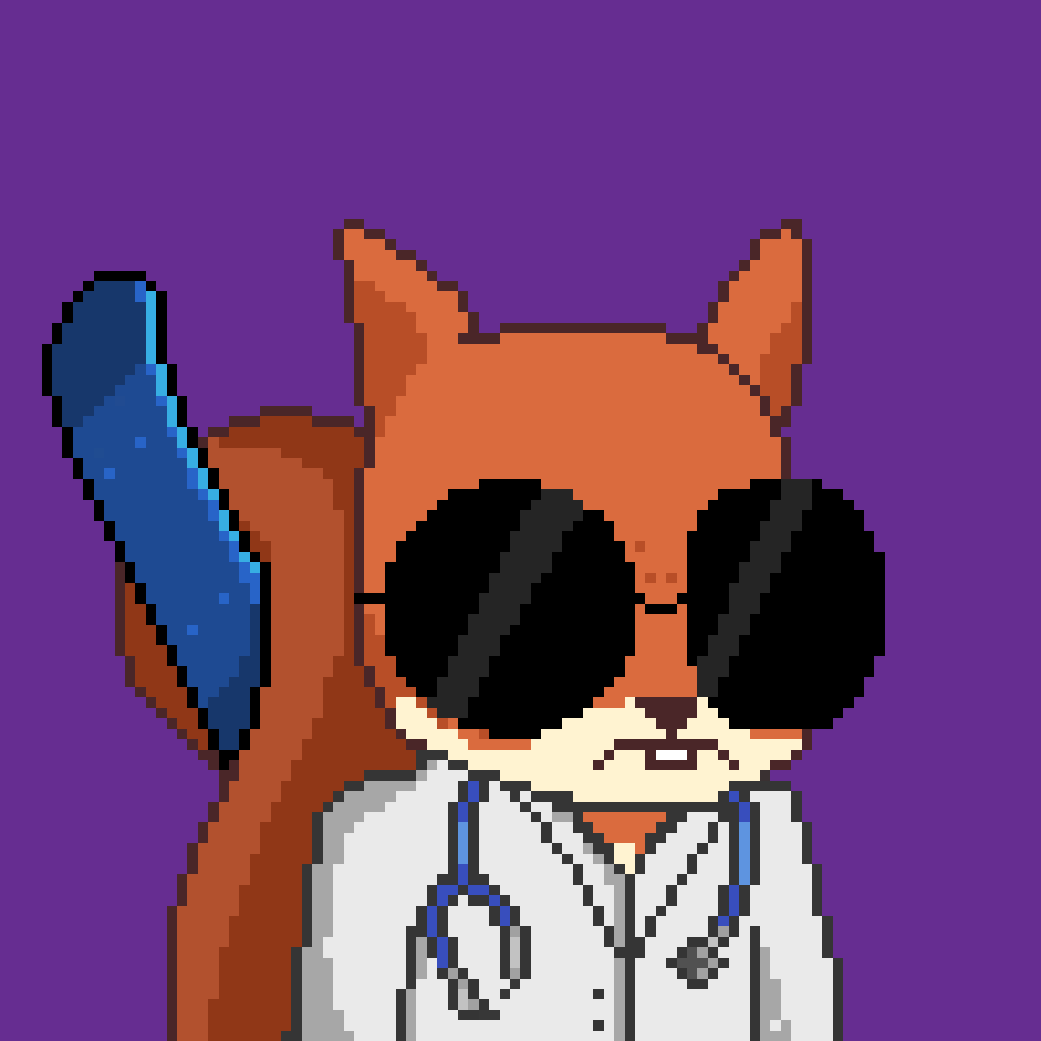 Pixel Squirrels #529 NFT on Algorand