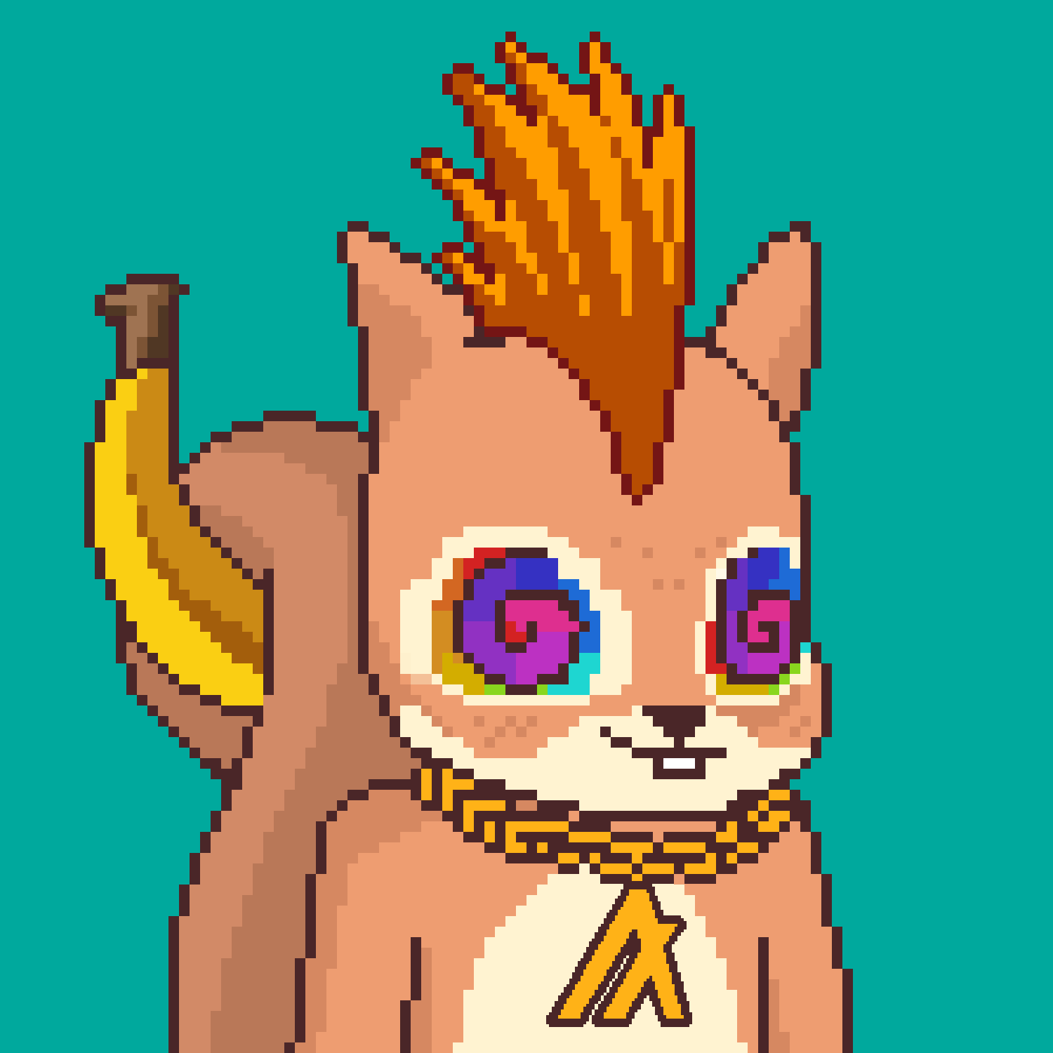 Pixel Squirrels #5308 NFT on Algorand