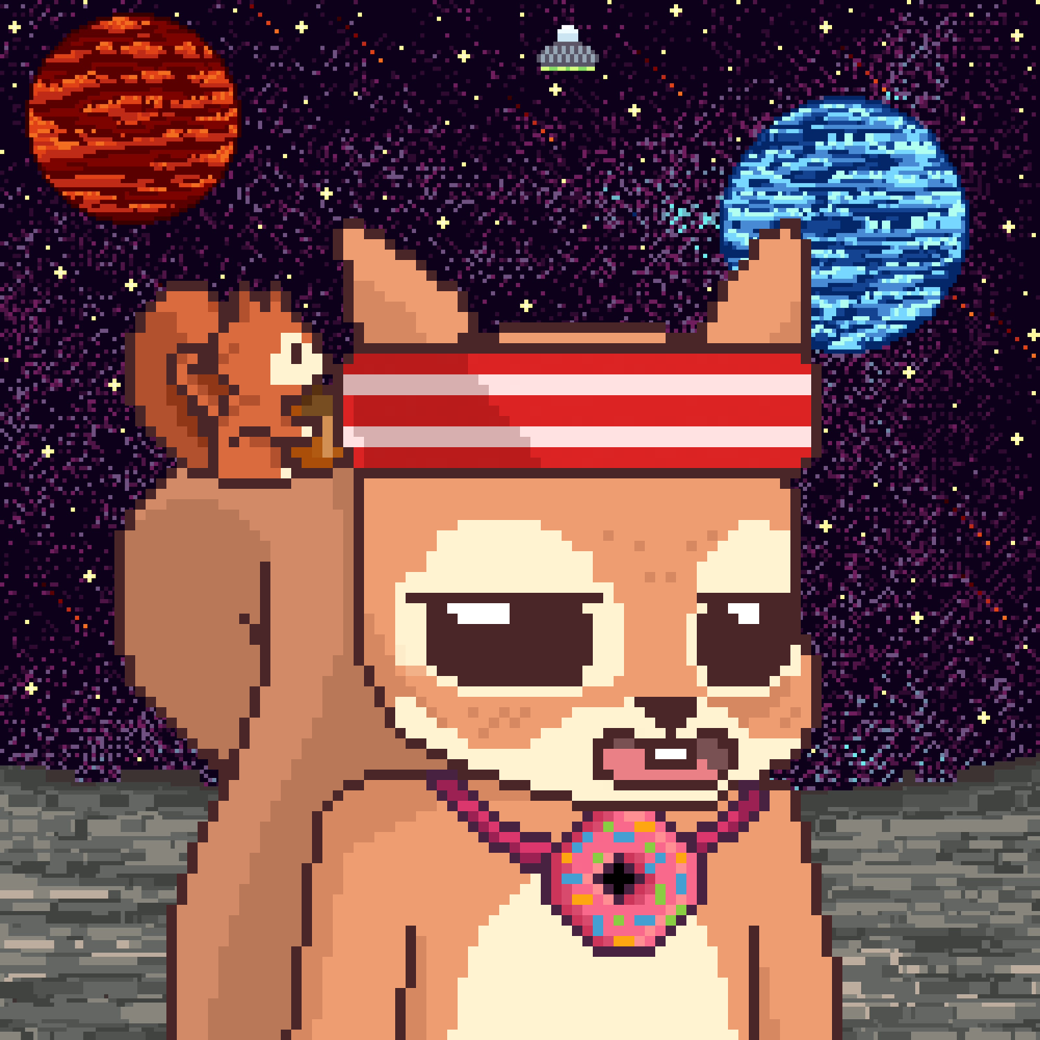 Pixel Squirrels #5312 NFT on Algorand