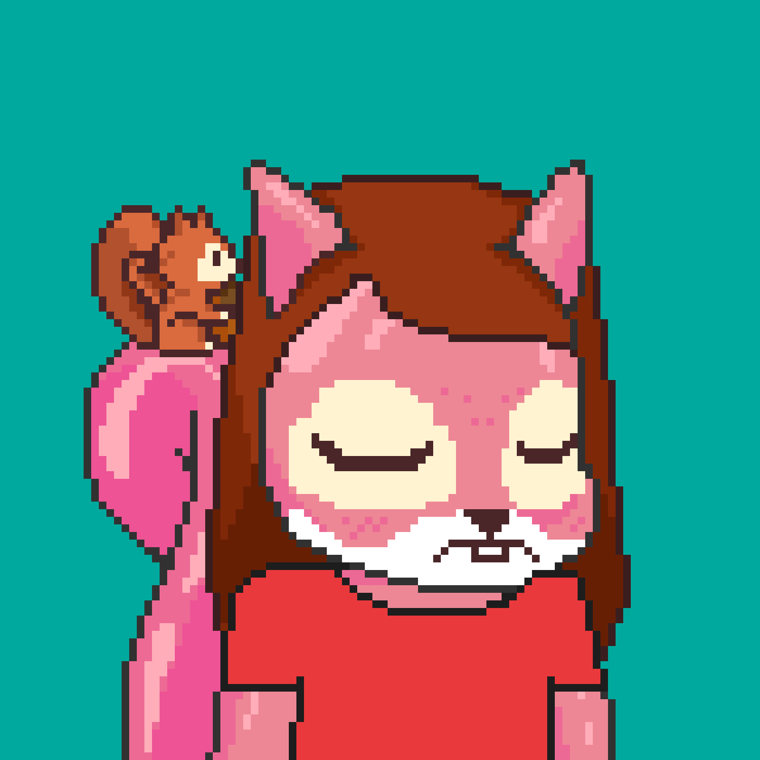 Pixel Squirrels #5319 NFT on Algorand