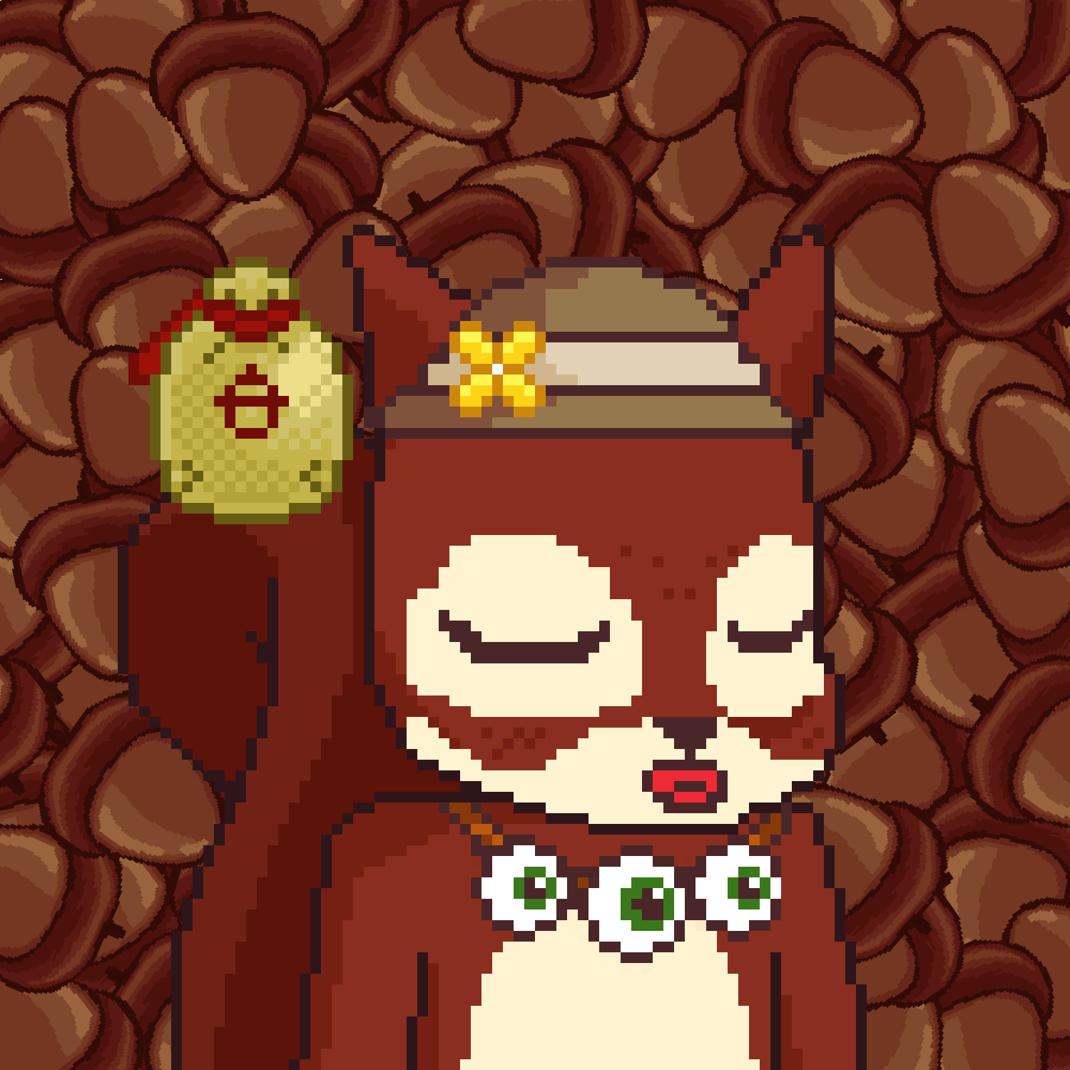 Pixel Squirrels #532 NFT on Algorand