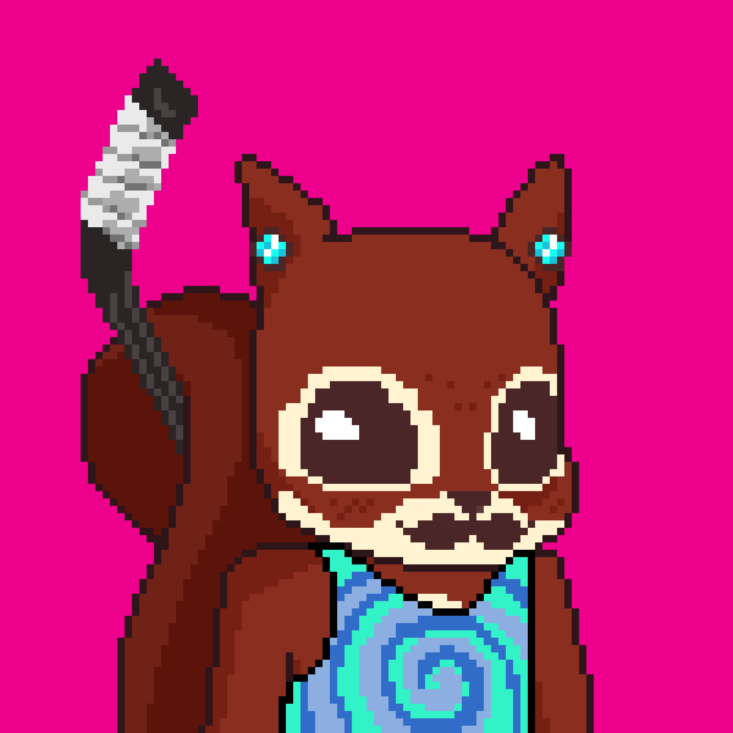 Pixel Squirrels #5322 NFT on Algorand
