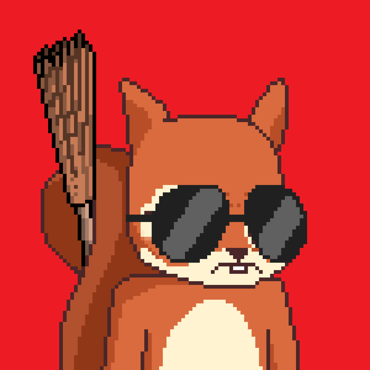 Pixel Squirrels #5326 NFT on Algorand