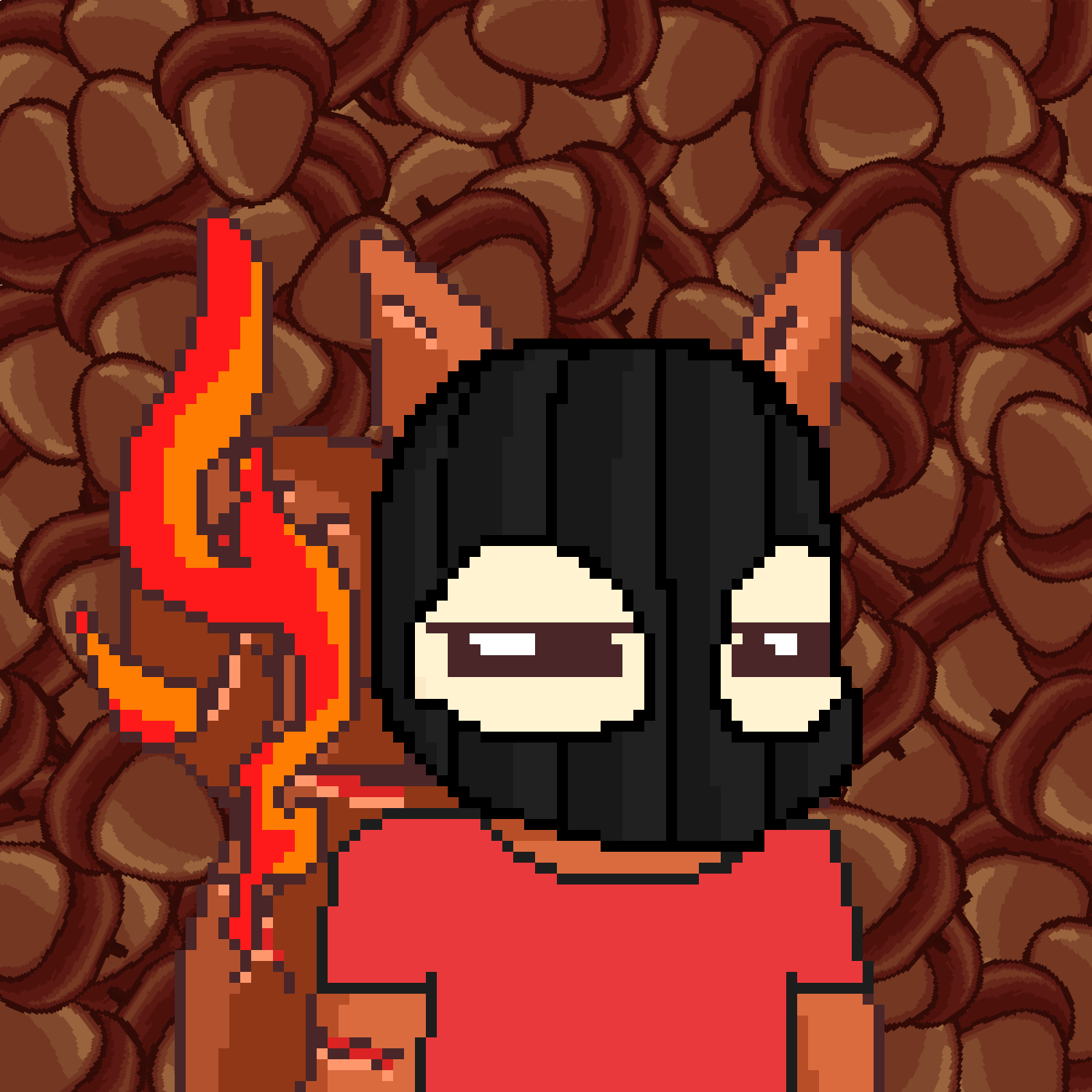 Pixel Squirrels #5352 NFT on Algorand