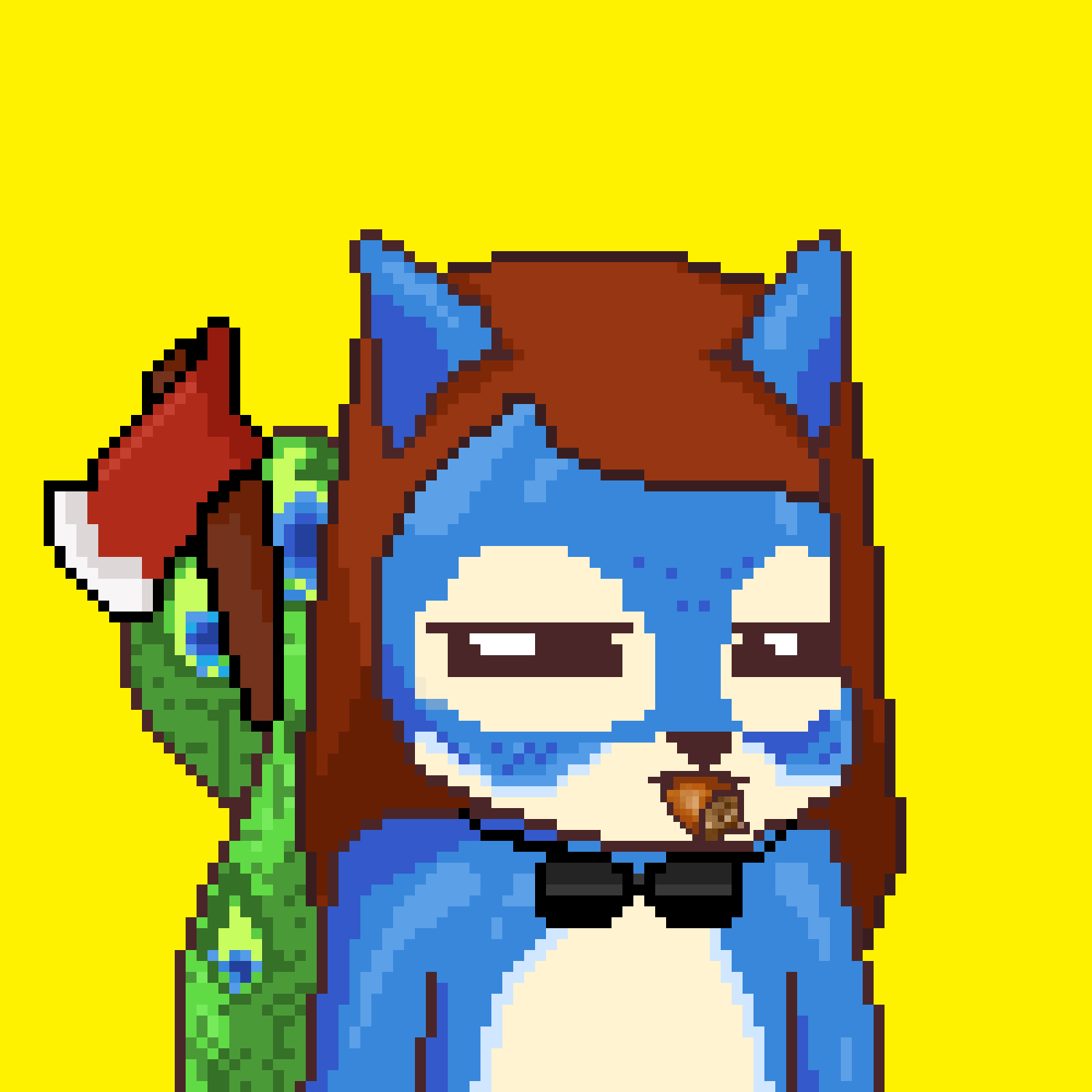 Pixel Squirrels #5354 NFT on Algorand