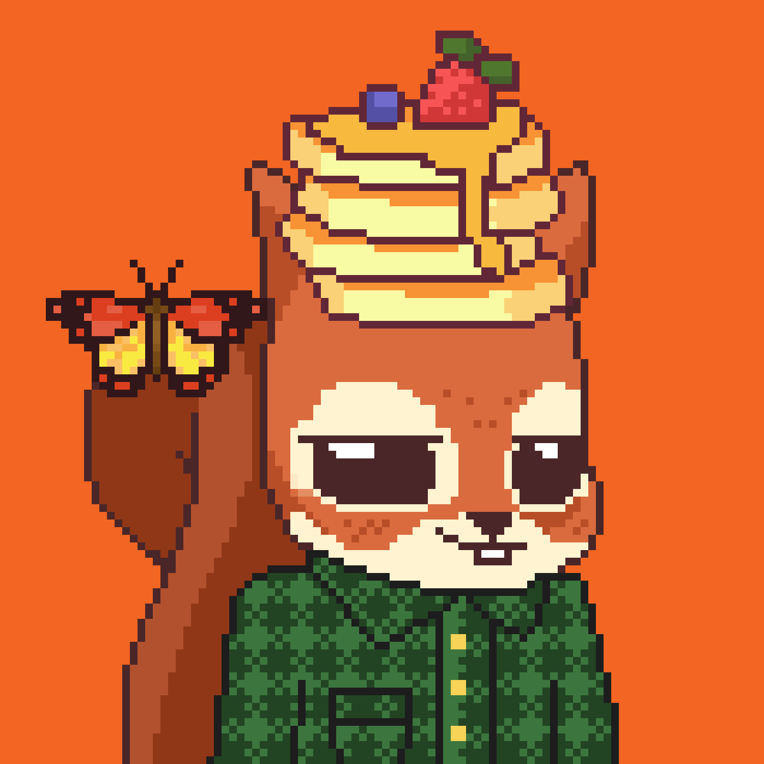 Pixel Squirrels #5355 NFT on Algorand