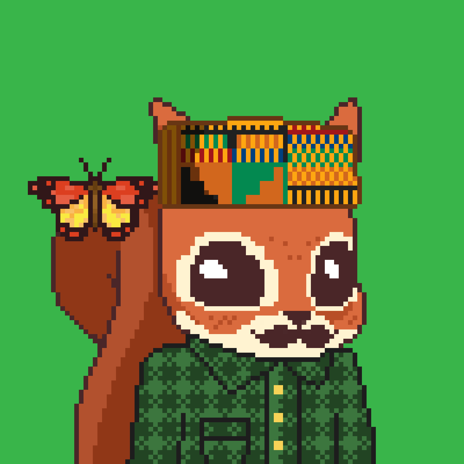 Pixel Squirrels #5357 NFT on Algorand