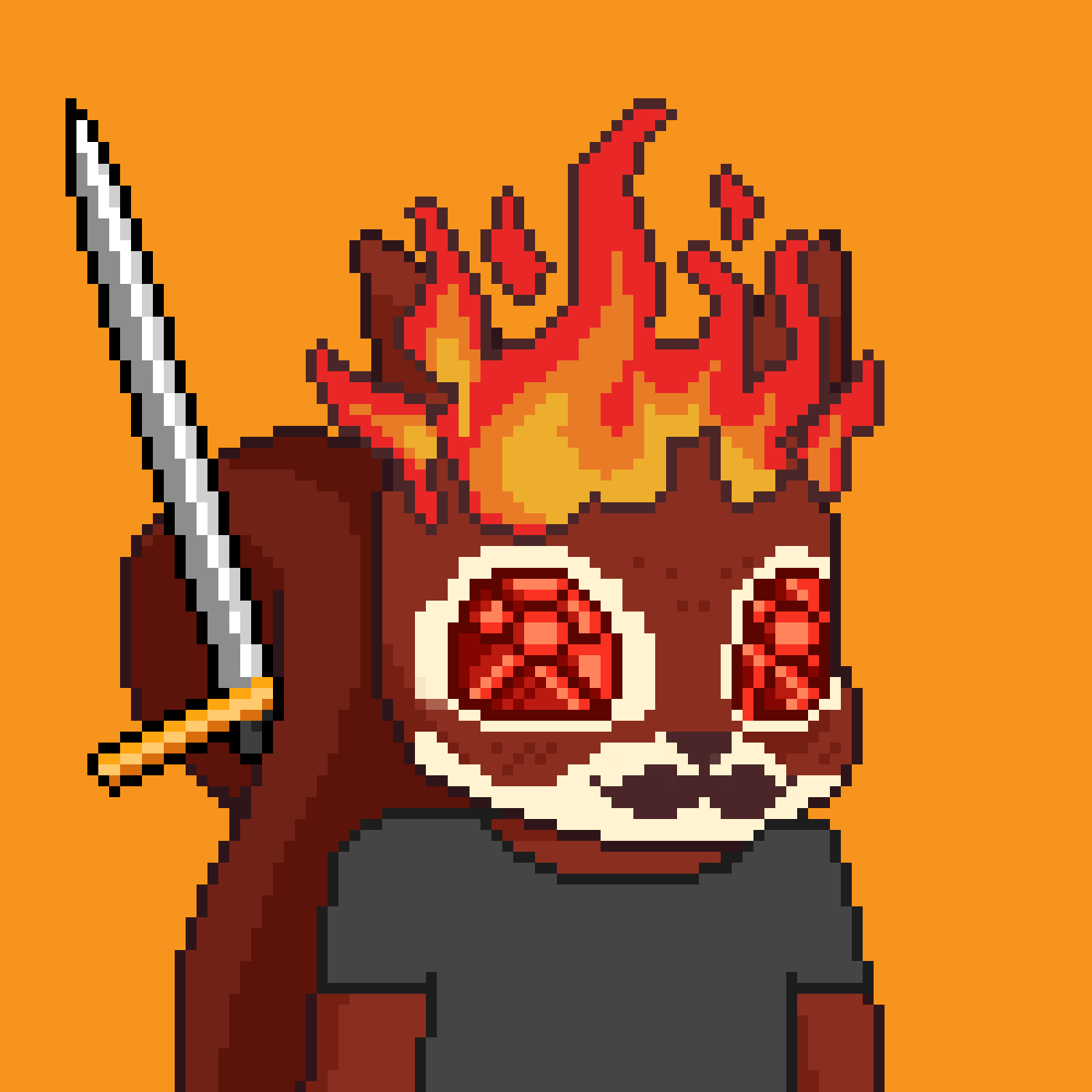 Pixel Squirrels #536 NFT on Algorand