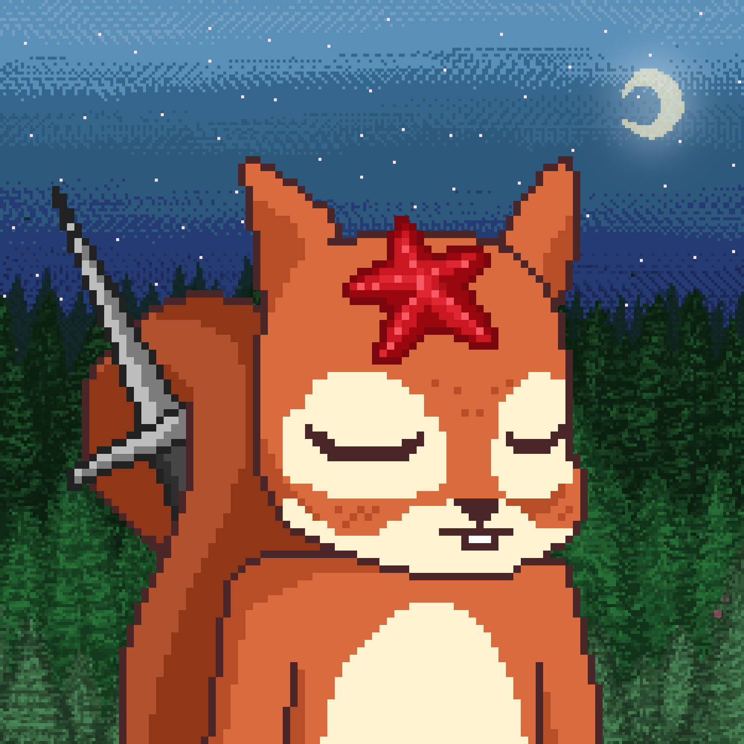 Pixel Squirrels #5368 NFT on Algorand