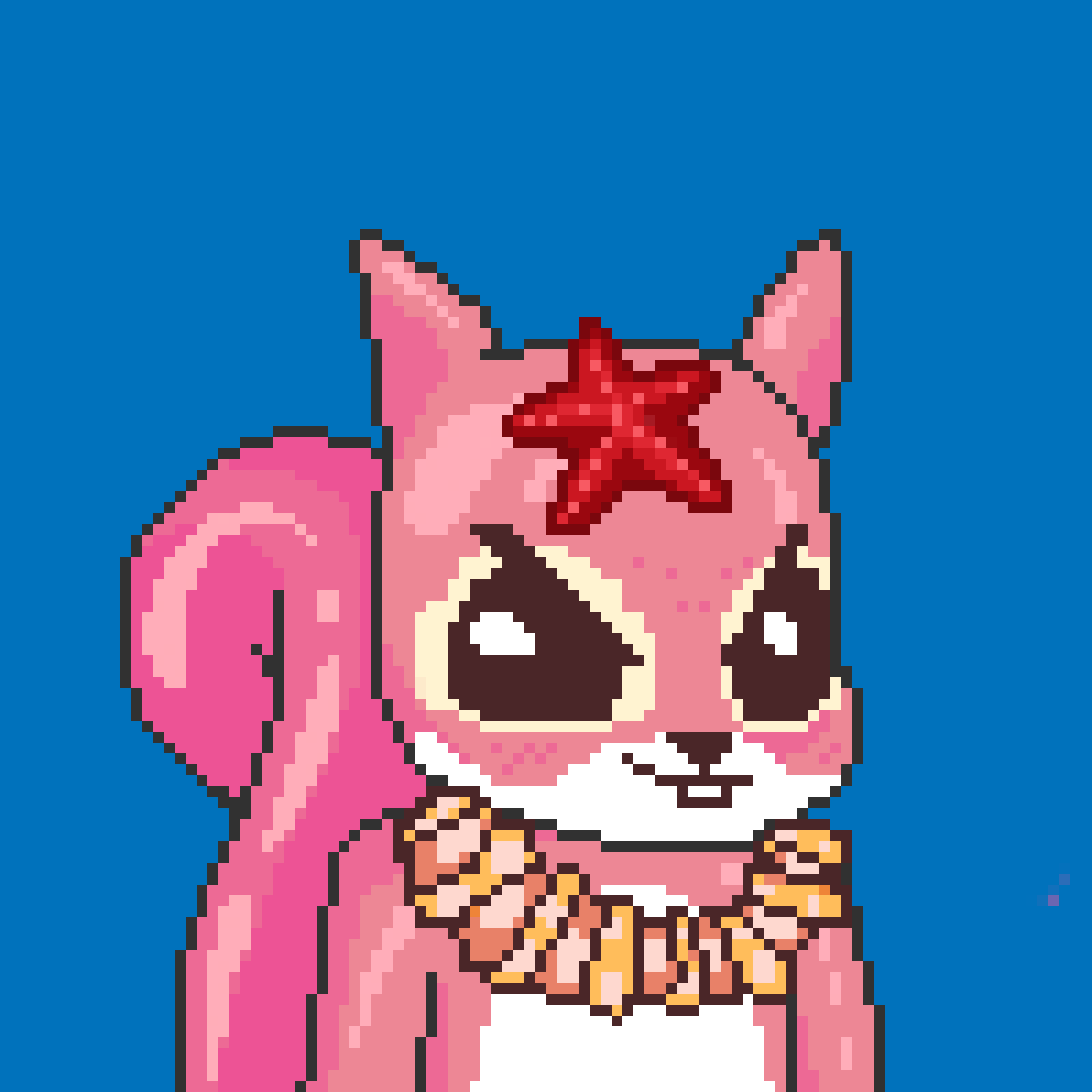 Pixel Squirrels #537 NFT on Algorand