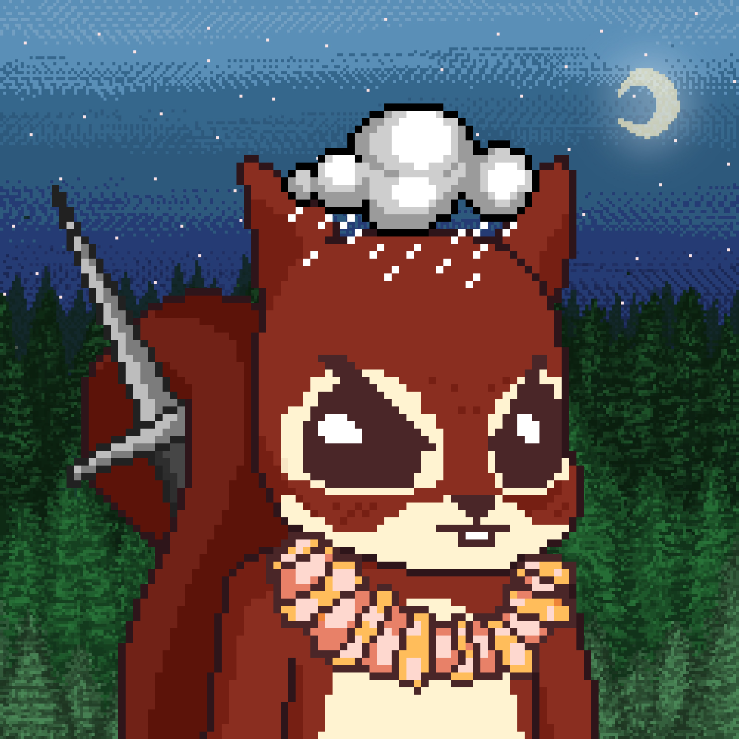 Pixel Squirrels #5384 NFT on Algorand