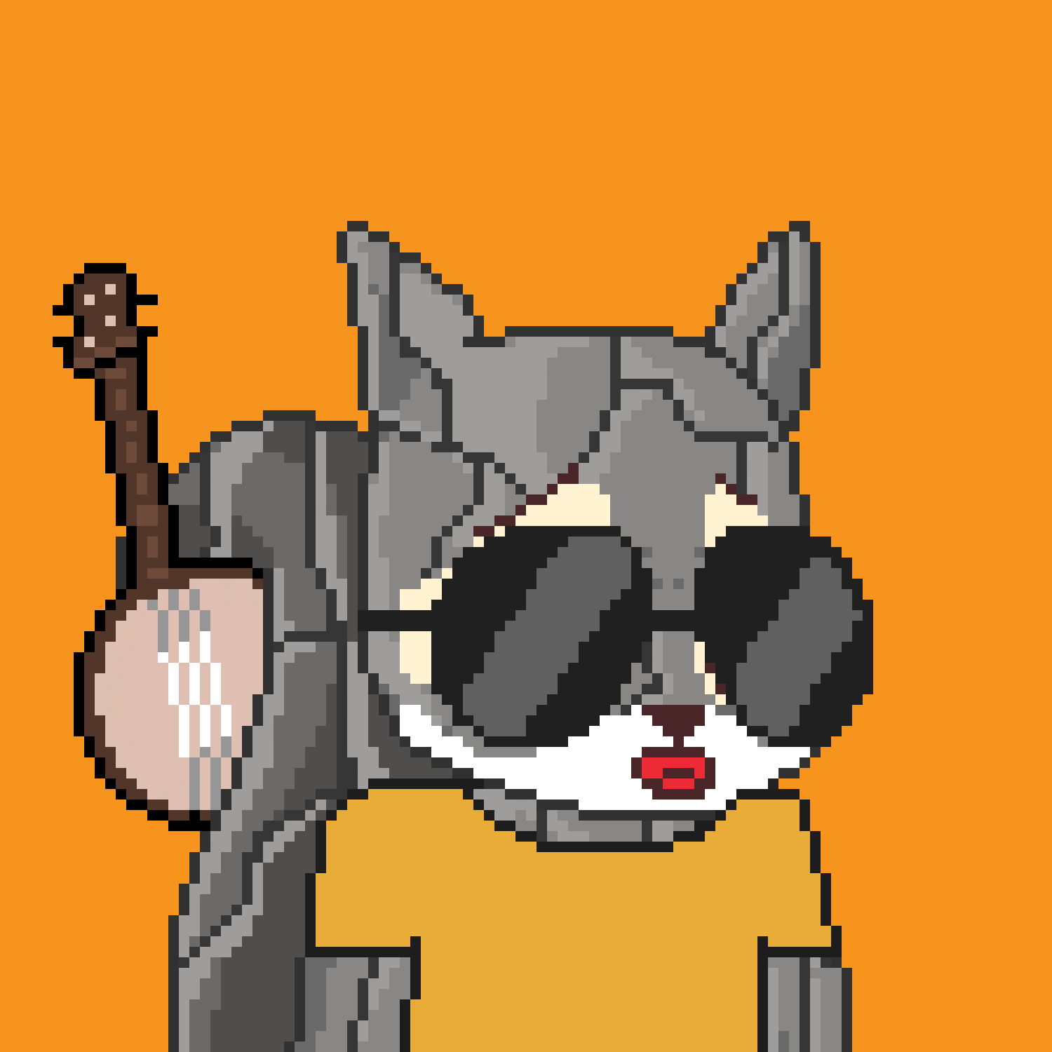 Pixel Squirrels #5399 NFT on Algorand