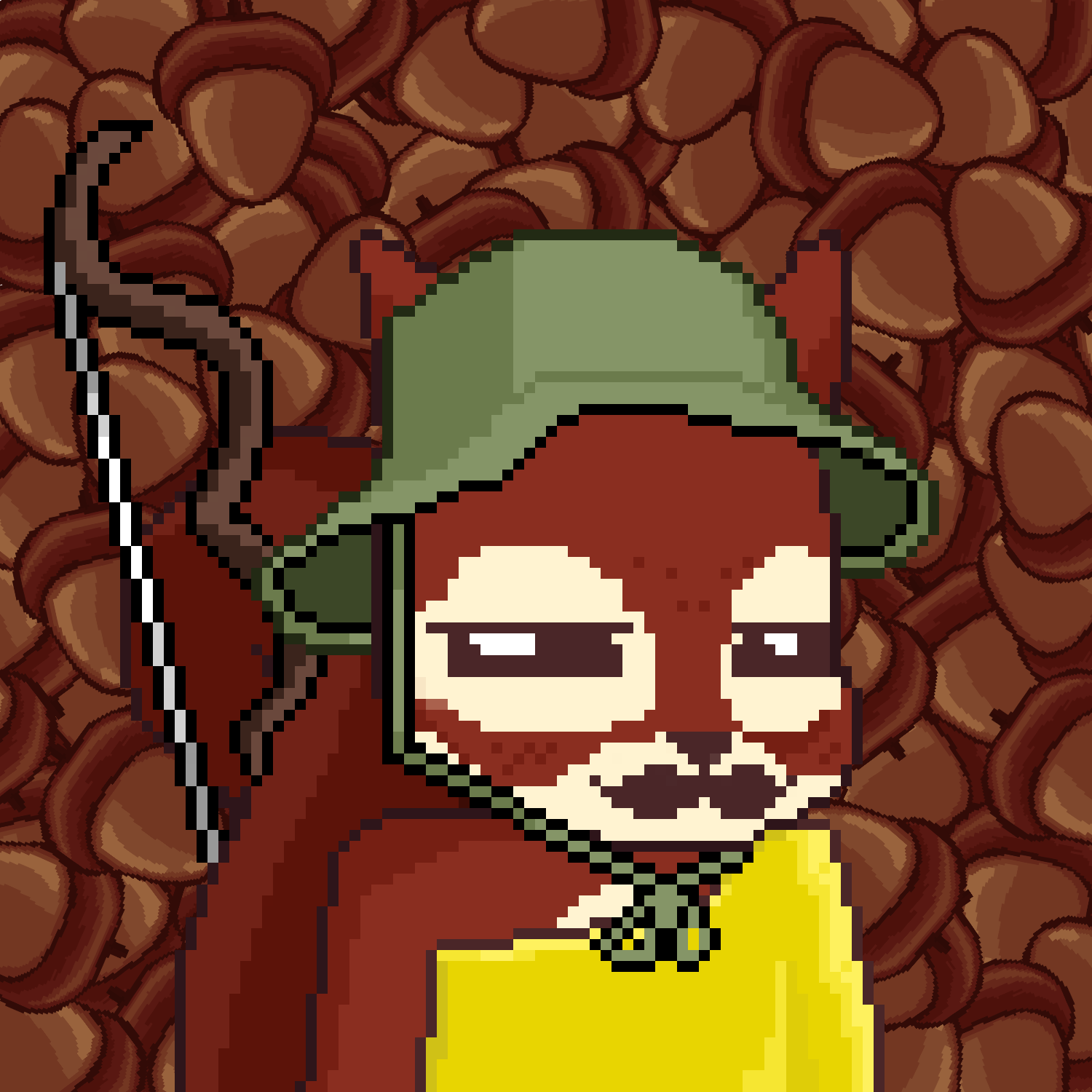 Pixel Squirrels #5400 NFT on Algorand