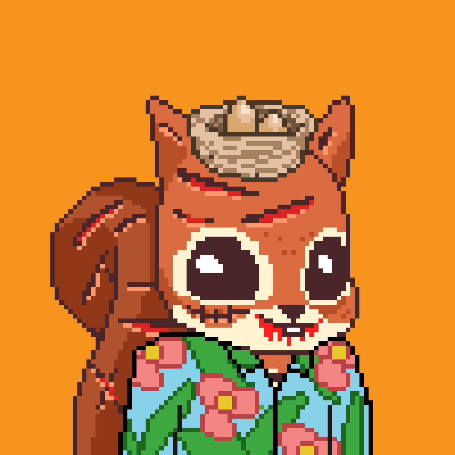 Pixel Squirrels #5407 NFT on Algorand