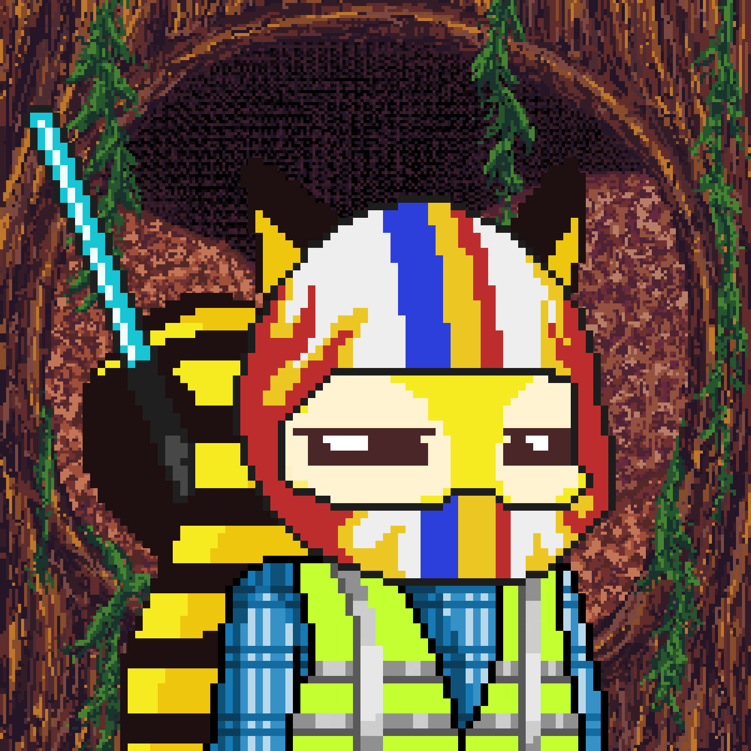 Pixel Squirrels #5410 NFT on Algorand