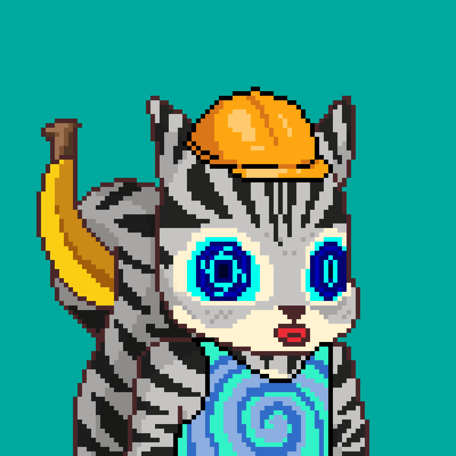 Pixel Squirrels #5415 NFT on Algorand