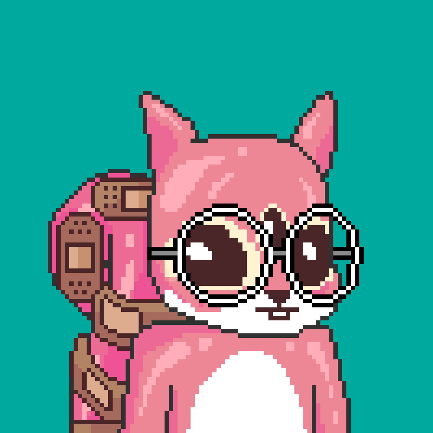 Pixel Squirrels #5421 NFT on Algorand